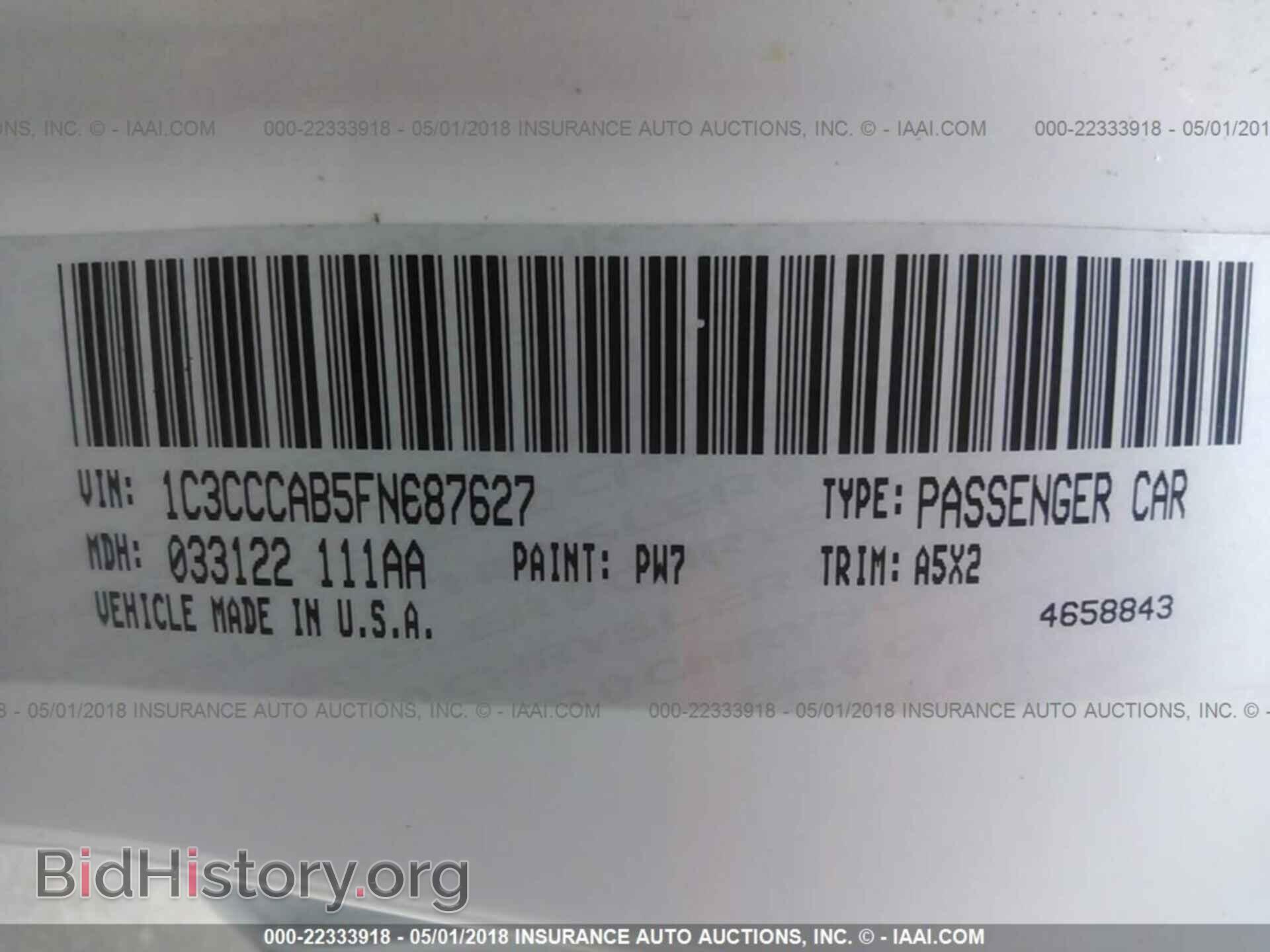2015 Chrysler 200 - VIN: 1C3CCCAB5FN687627 - Photo 9