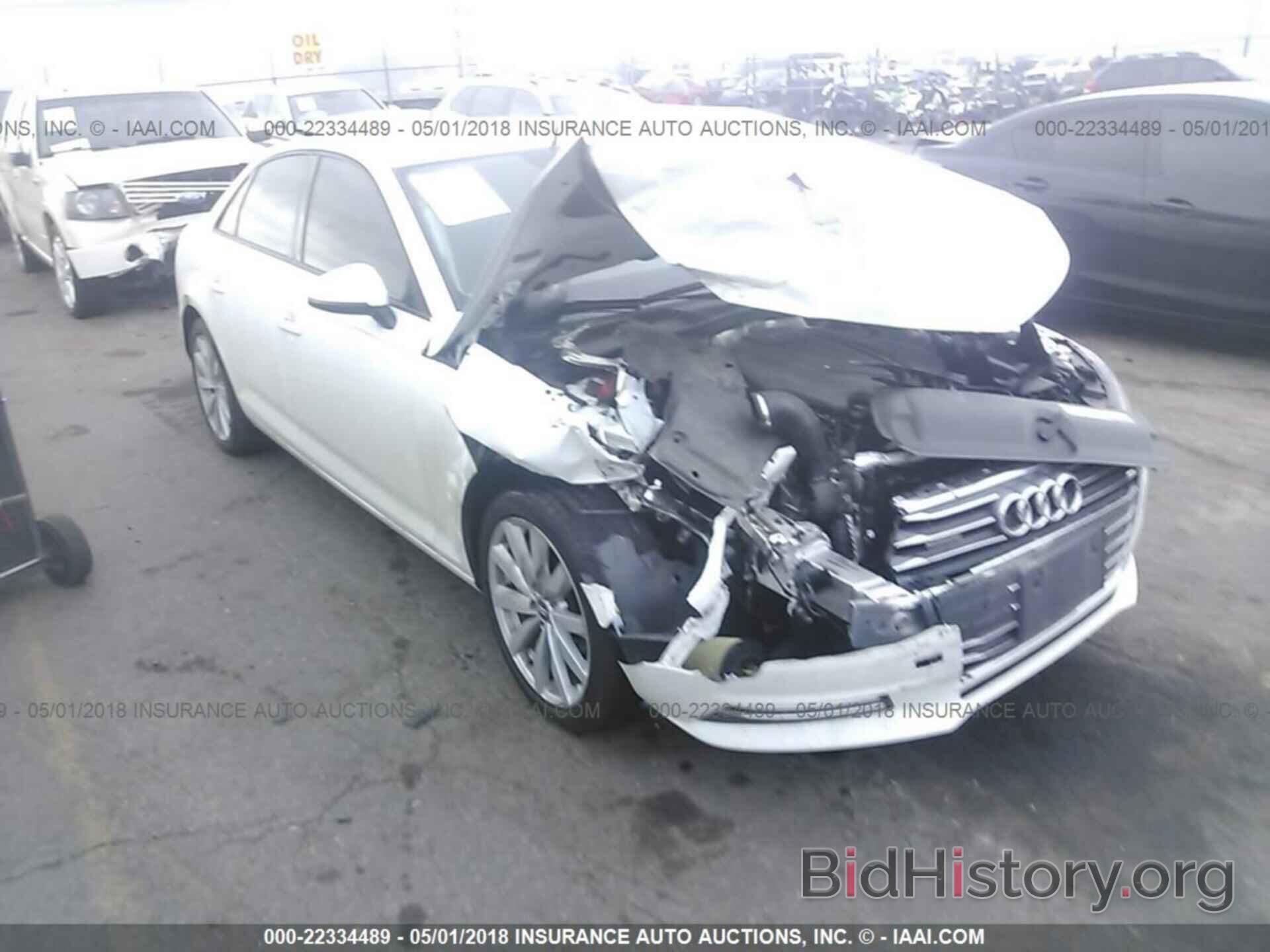 Photo WAUANAF47HN002572 - AUDI A4 2017