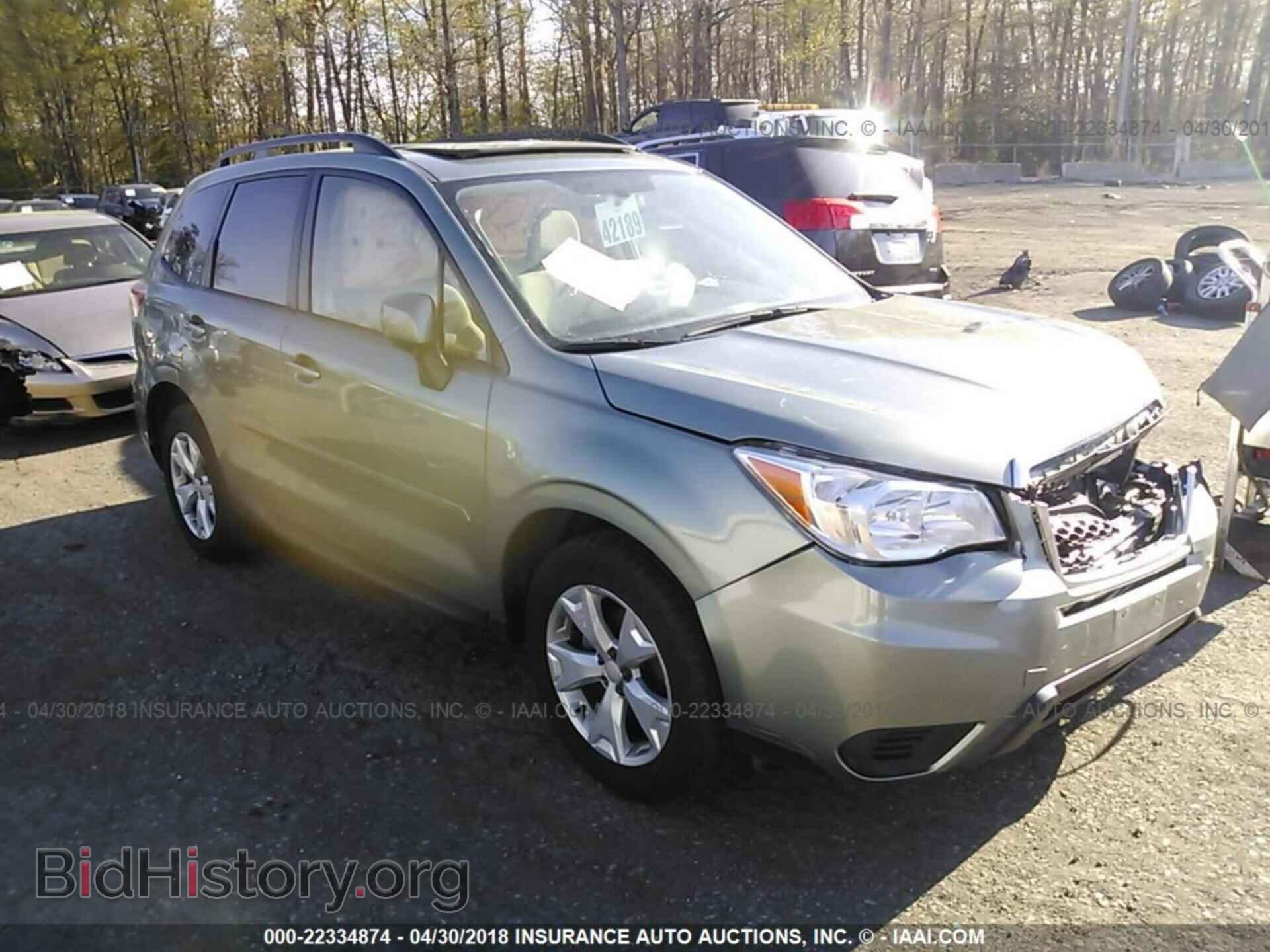 Фотография JF2SJADC4FH562141 - Subaru Forester 2015