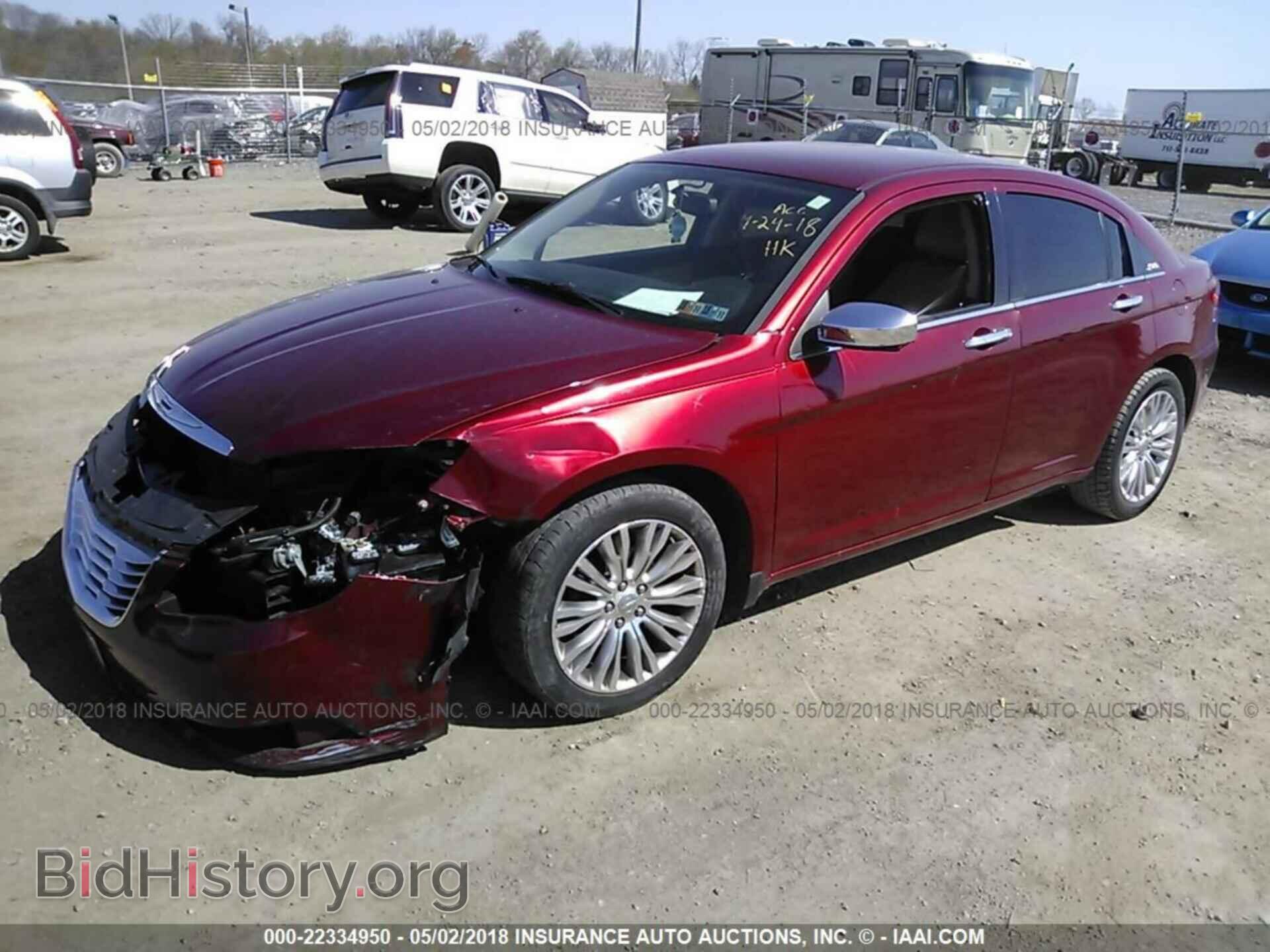 2011 CHRYSLER 200 - VIN: 1C3BC2FB7BN581219 - Фото 2