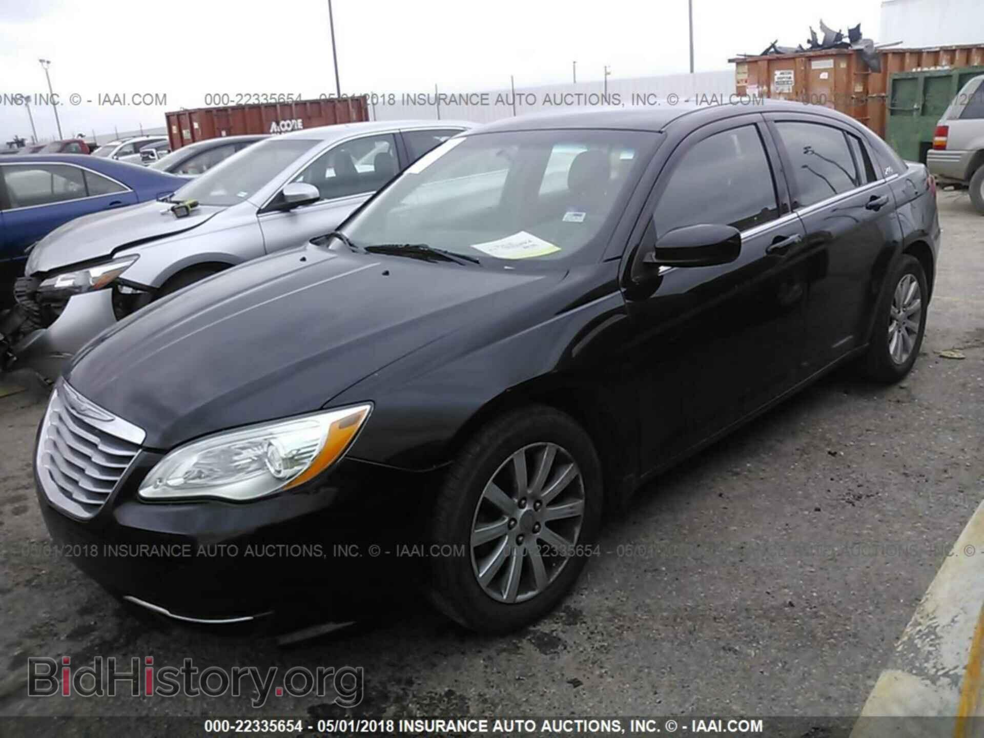 2012 Chrysler 200 - VIN: 1C3CCBBB6CN127684 - Фото 2