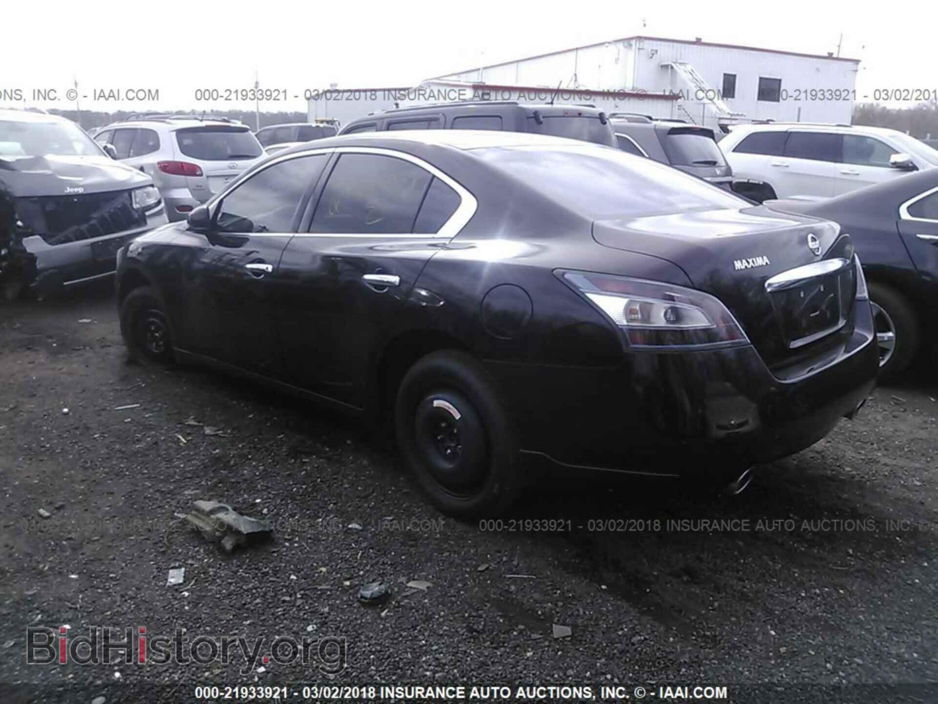 2014 NISSAN MAXIMA - VIN: 1N4AA5AP0EC445411 - Фото 3