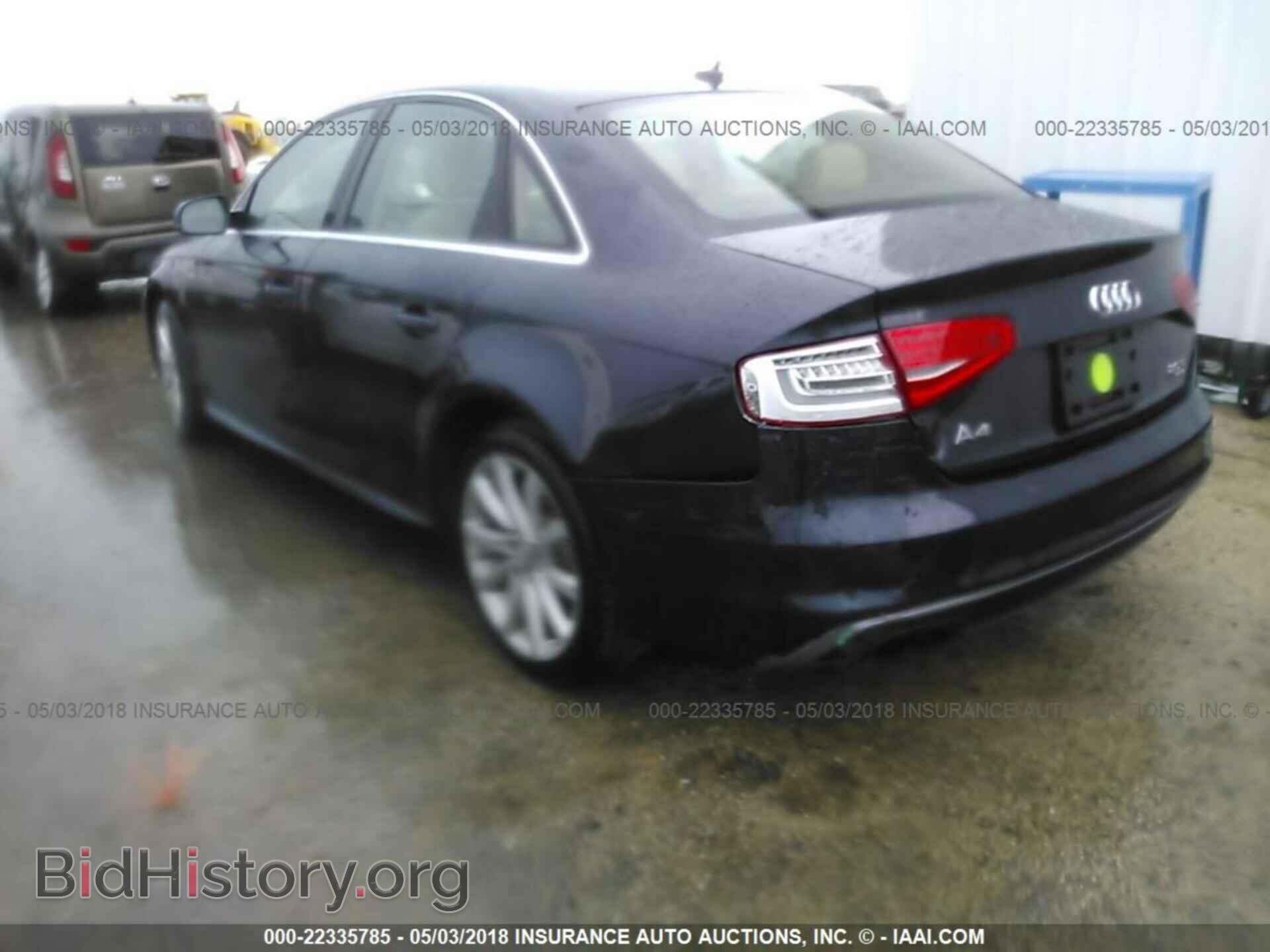 2014 Audi A4 - VIN: WAUBFAFLXEA047310 - Фото 3