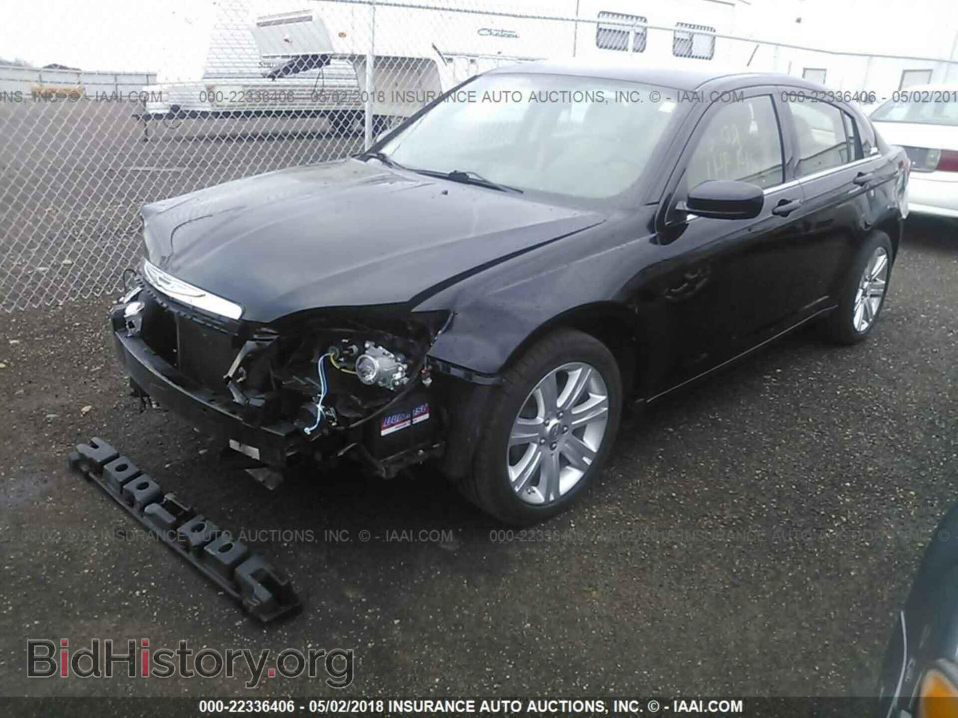 2012 Chrysler 200 - VIN: 1C3CCBBB7CN140153 - Фото 2