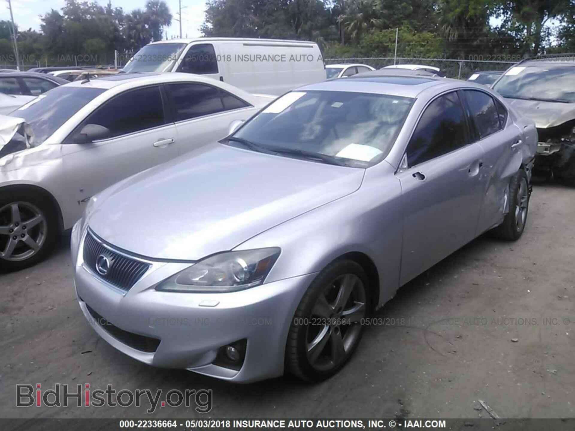 2012 Lexus Is - VIN: JTHBE5C27C5031014 - Фото 2