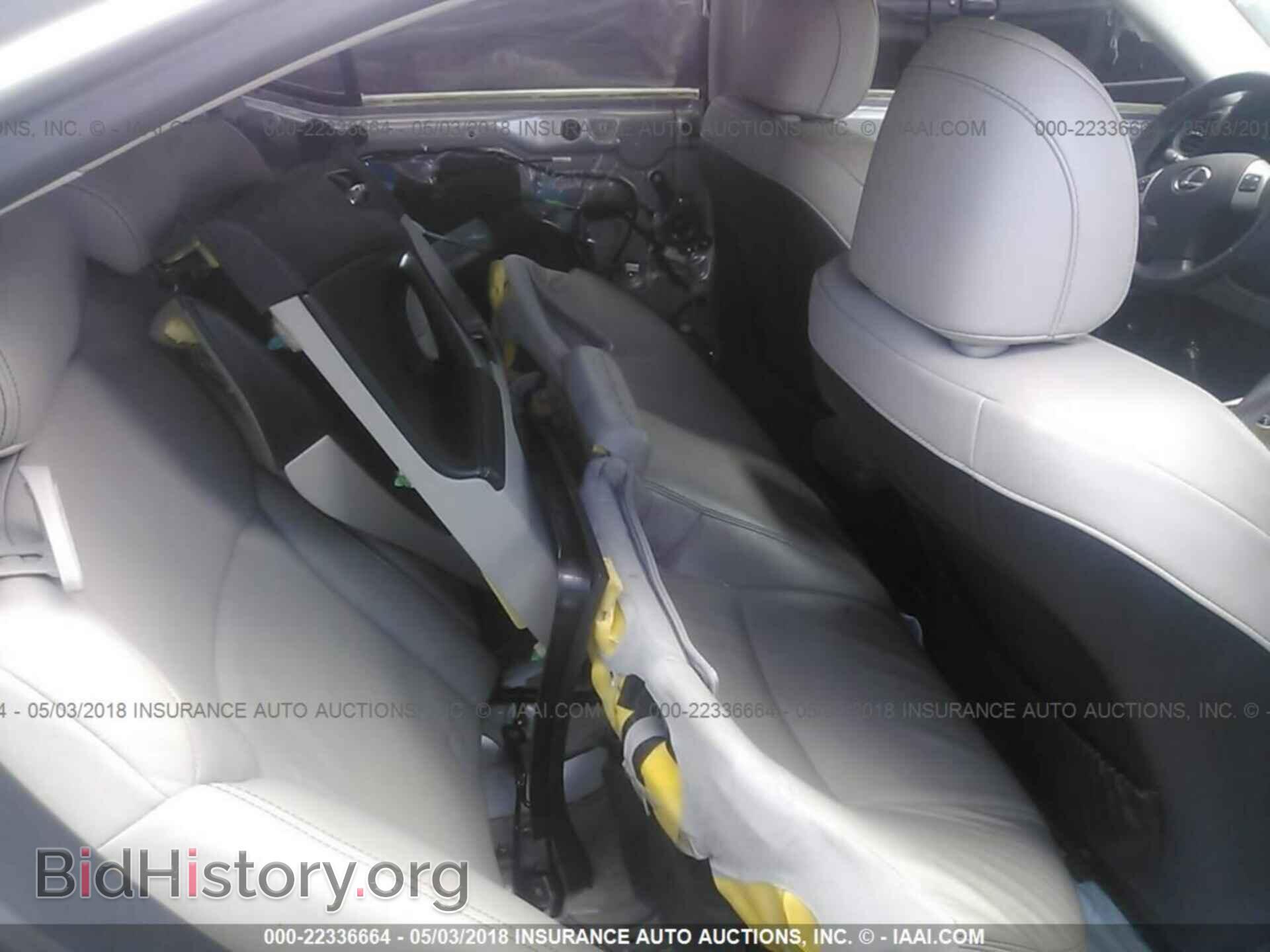 2012 Lexus Is - VIN: JTHBE5C27C5031014 - Фото 8