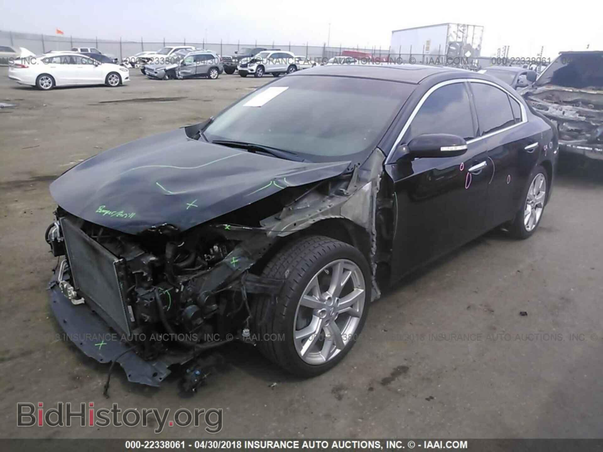 2012 Nissan Maxima - VIN: 1N4AA5AP1CC805055 - Фото 2