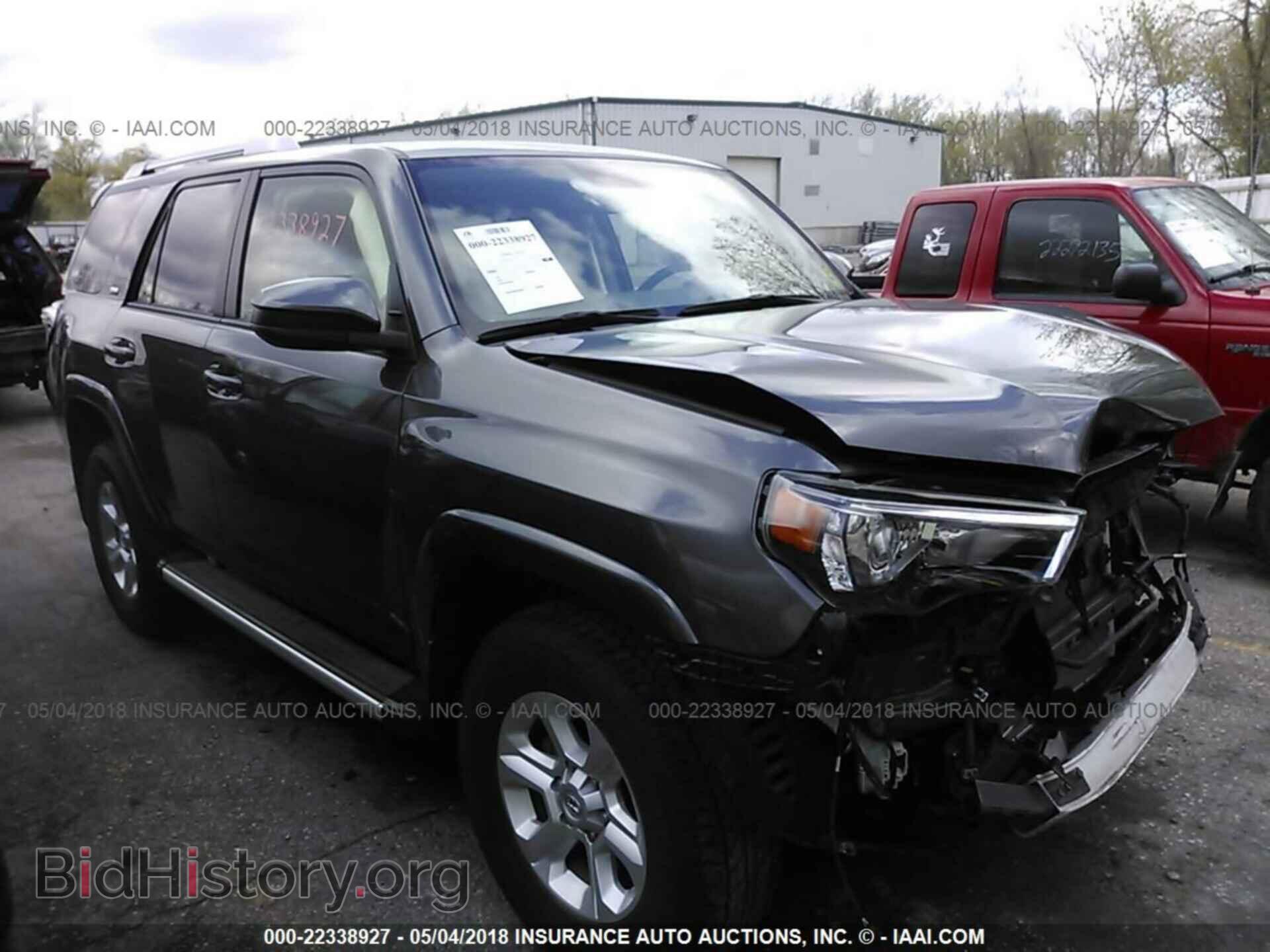 Photo JTEBU5JR8F5263125 - Toyota 4runner 2015