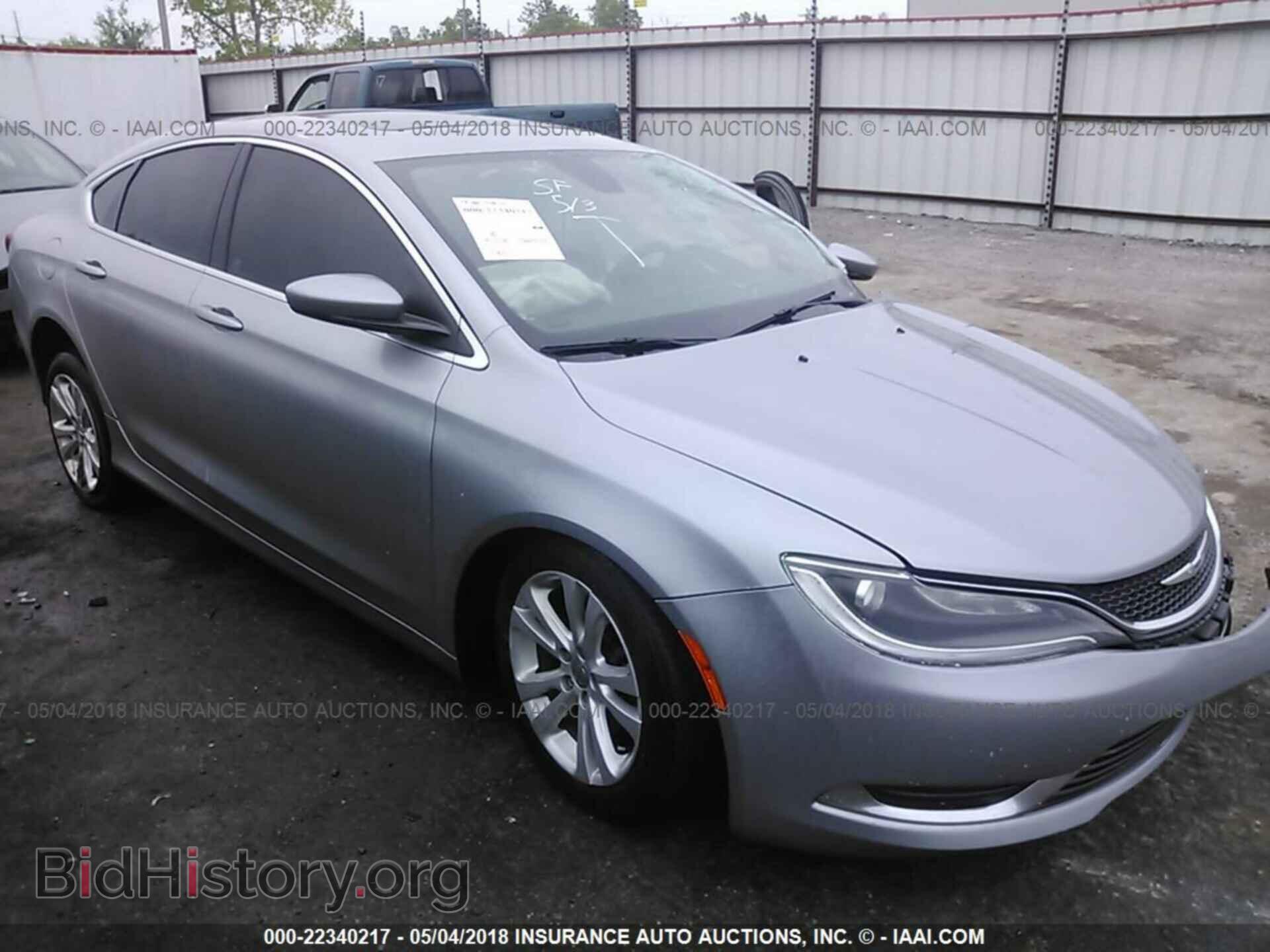 Photo 1C3CCCAB1FN581613 - Chrysler 200 2015
