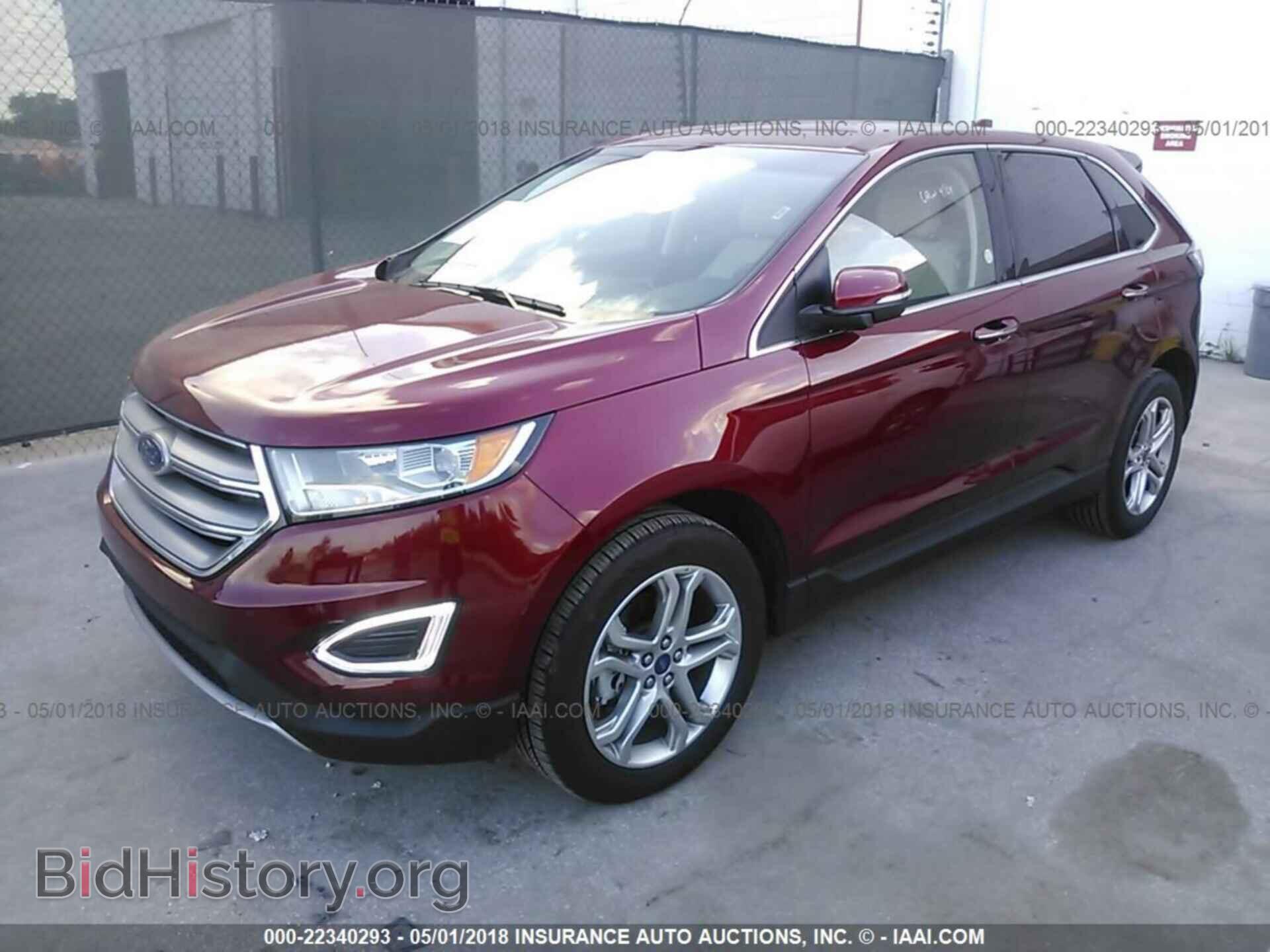 2018 Ford Edge - VIN: 2FMPK3K94JBB08042 - Фото 2