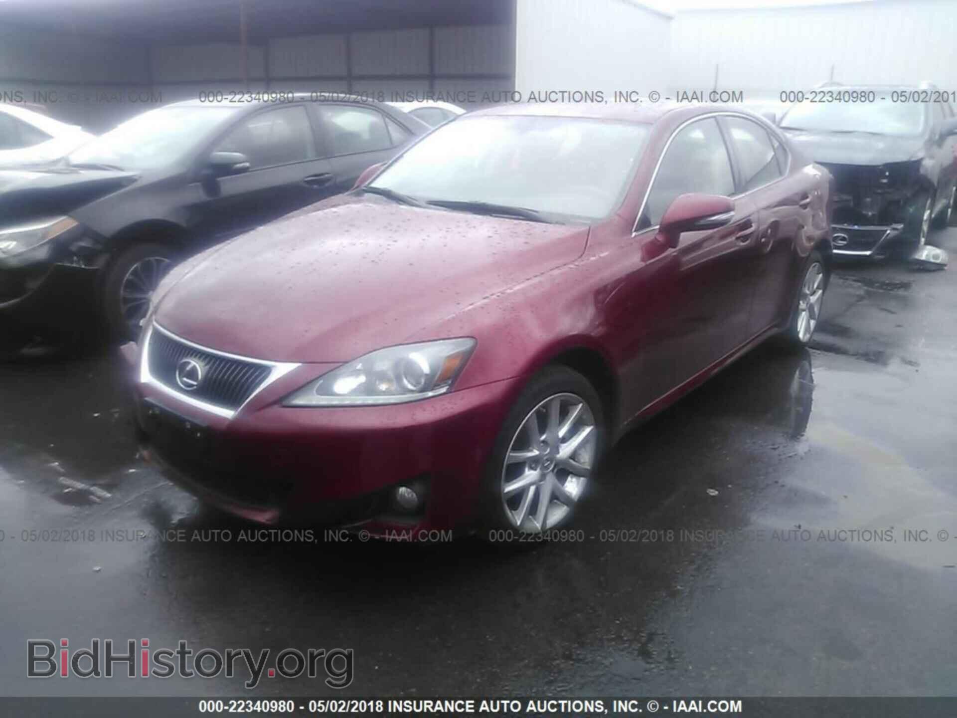 2011 LEXUS IS - VIN: JTHCF5C24B5048076 - Photo 2