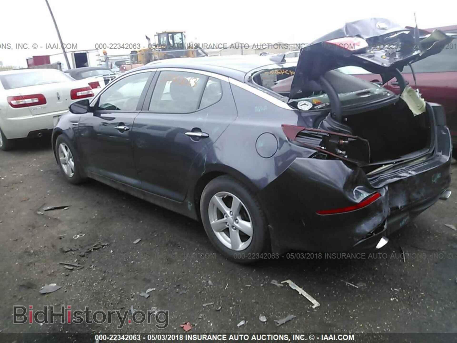 2015 Kia Optima - VIN: KNAGM4A76F5635481 - Photo 3