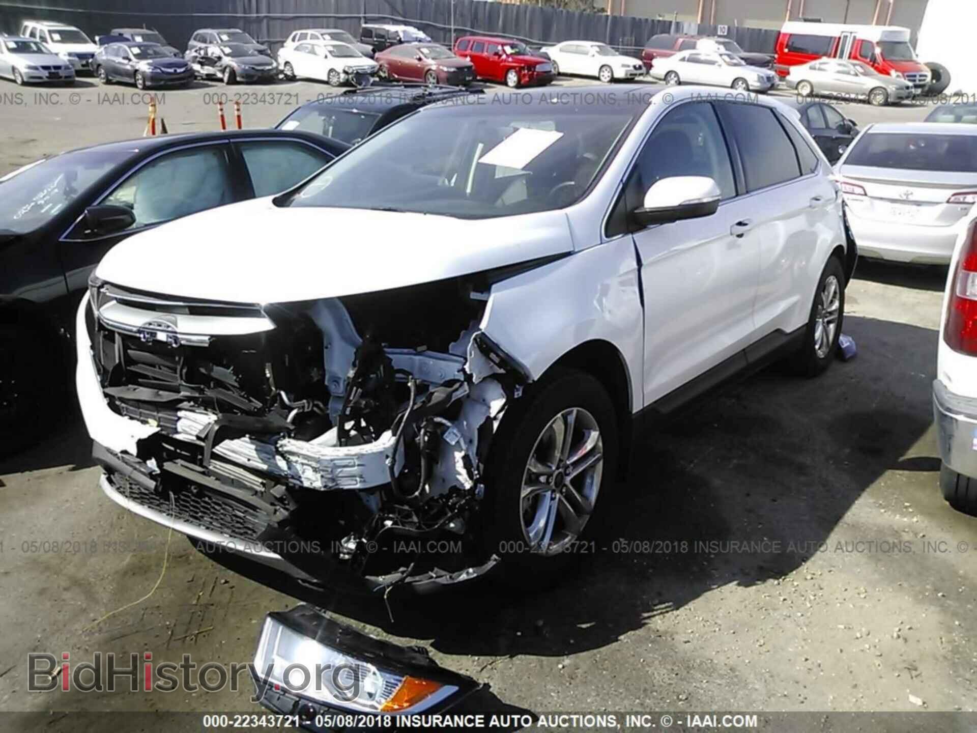 2015 Ford Edge - VIN: 2FMTK3J97FBC35049 - Фото 2