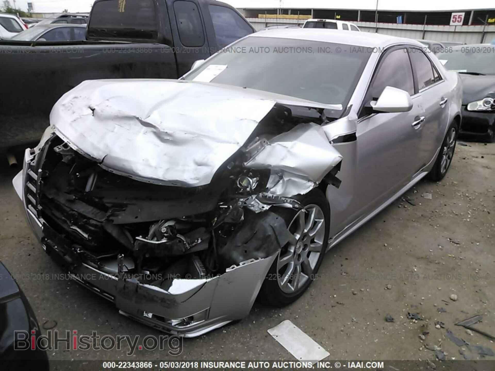 2012 Cadillac Cts - VIN: 1G6DE5E54C0154884 - Фото 2