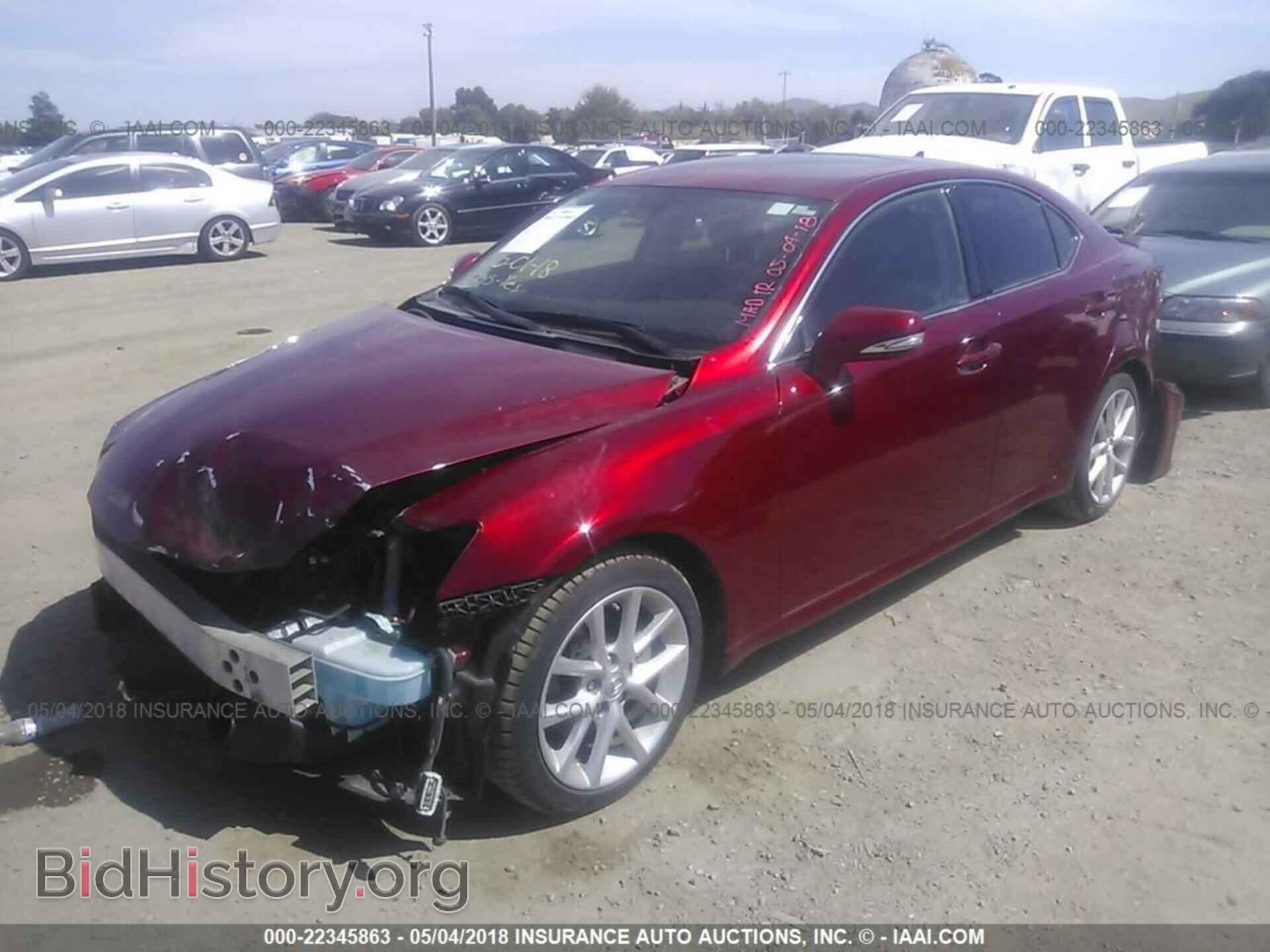 2012 Lexus Is - VIN: JTHBF5C28C5176091 - Фото 2