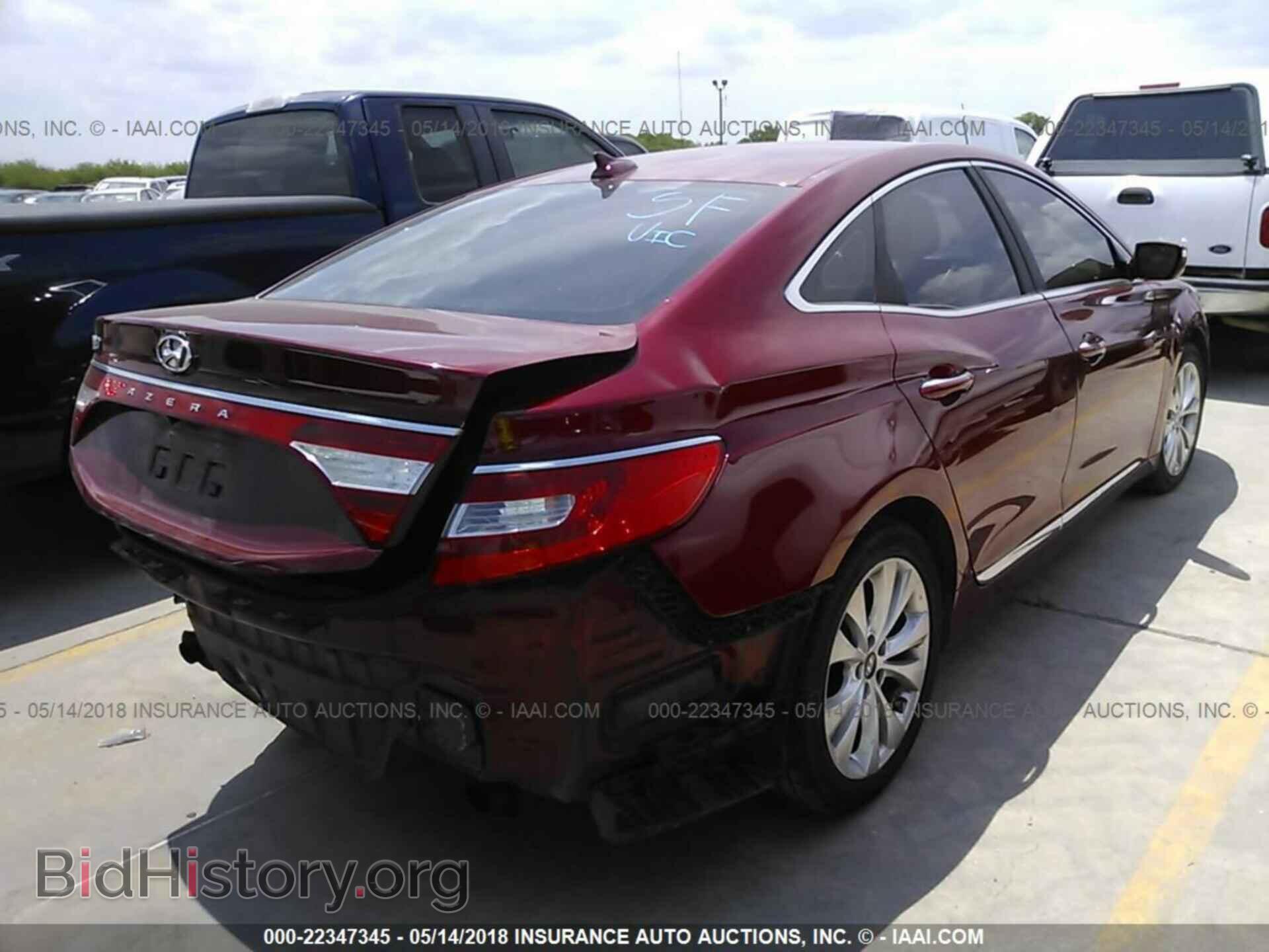 2014 Hyundai Azera - VIN: KMHFG4JG1EA347326 - Фото 4
