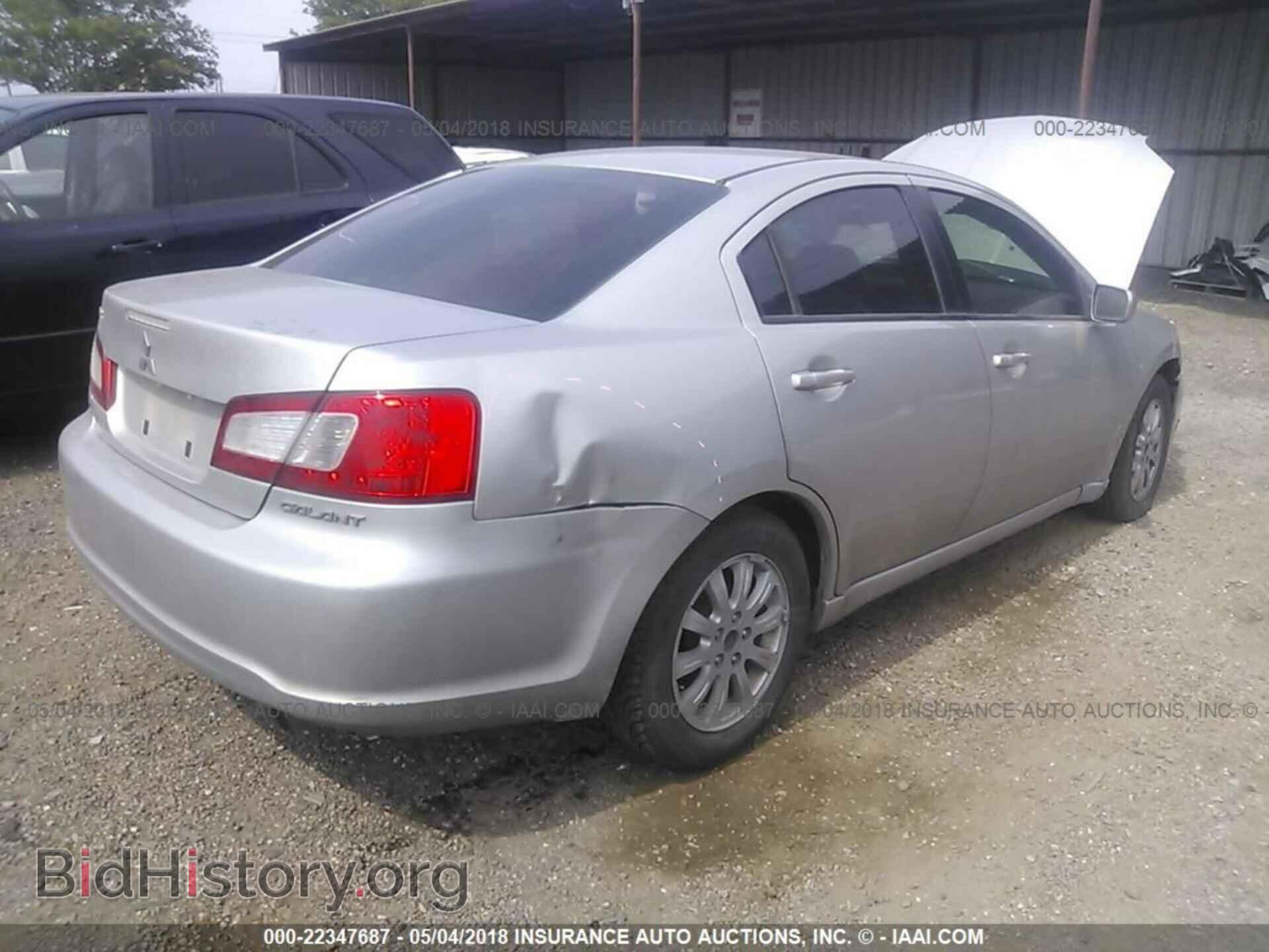 2012 Mitsubishi Galant - VIN: 4A32B2FF4CE020427 - Фото 4