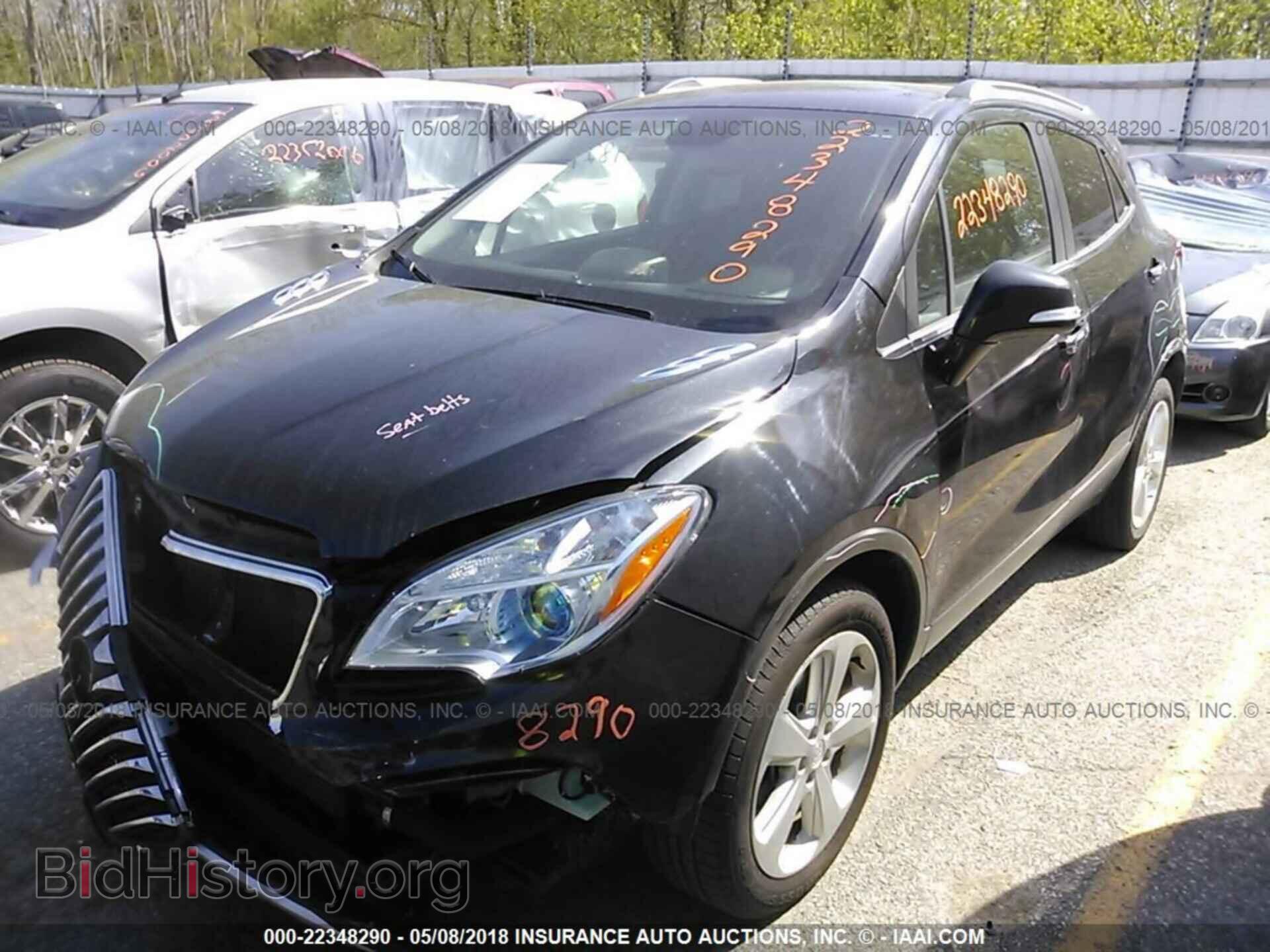 2015 Buick Encore - VIN: KL4CJASB0FB098985 - Фото 2