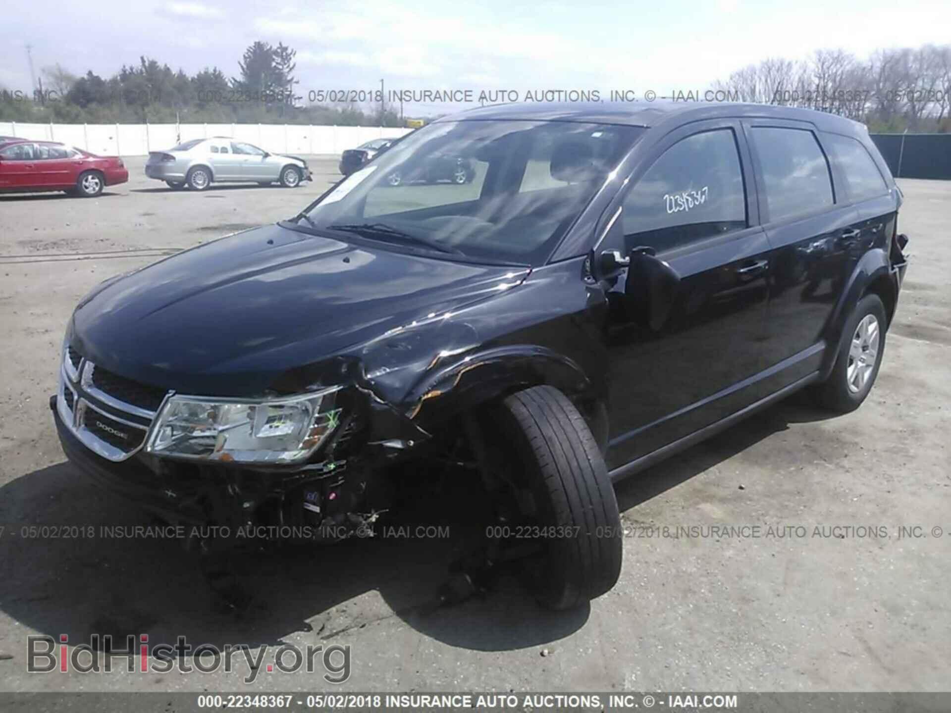 2012 DODGE JOURNEY - VIN: 3C4PDCAB1CT388416 - Фото 2