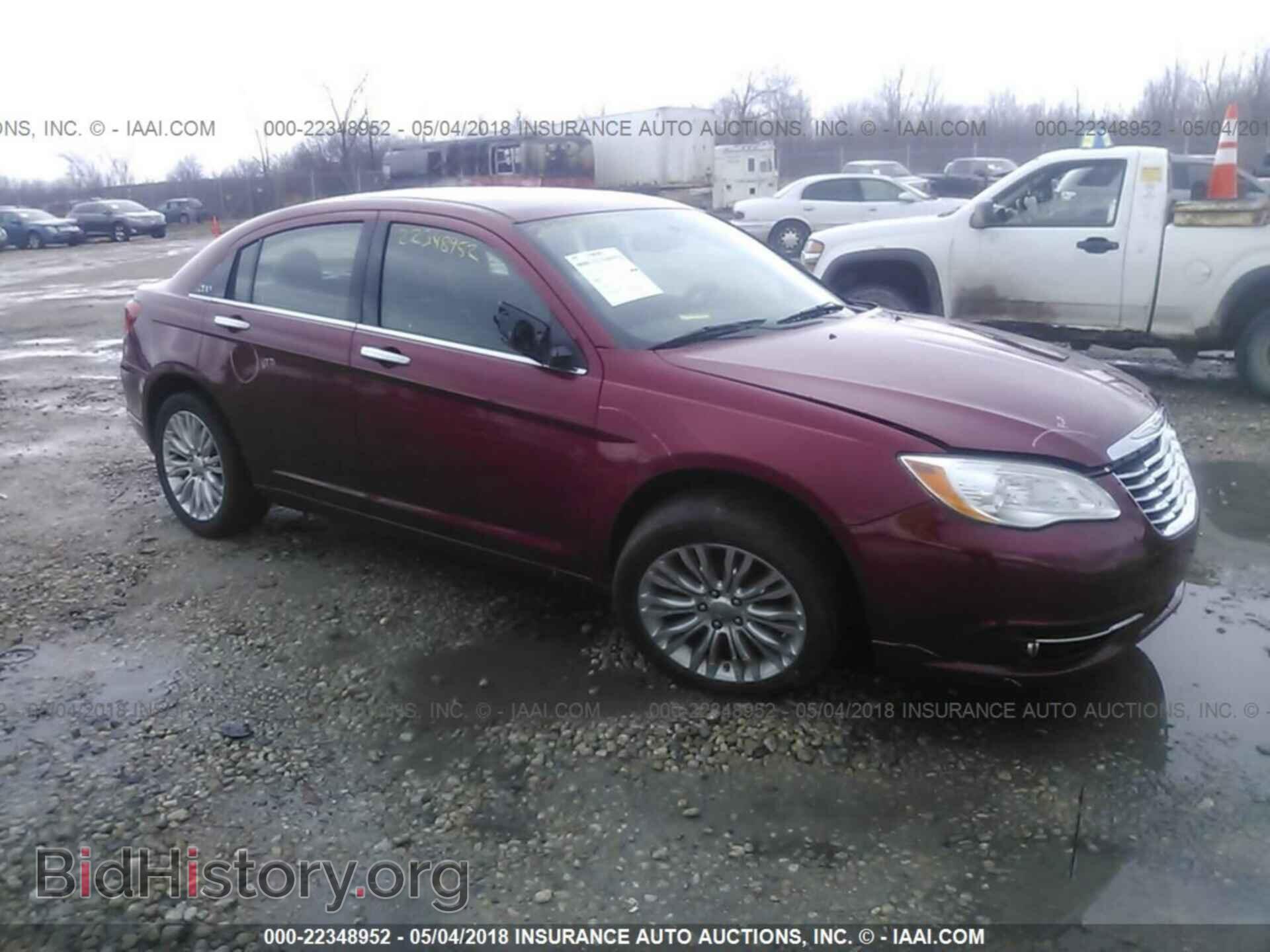 Фотография 1C3CCBCB6CN159419 - Chrysler 200 2012