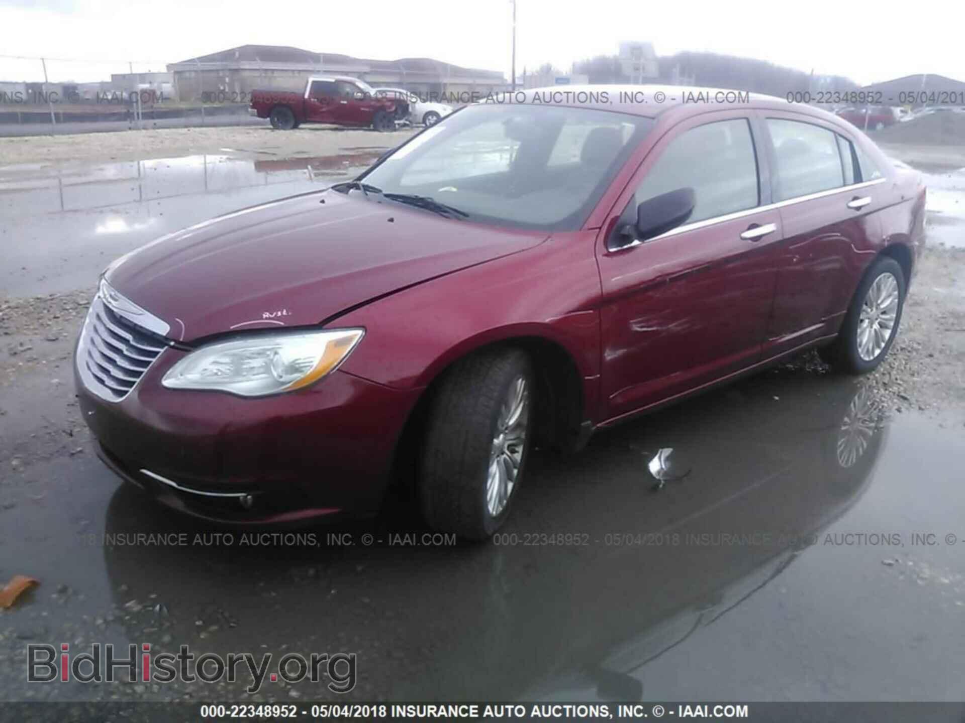 2012 Chrysler 200 - VIN: 1C3CCBCB6CN159419 - Фото 2