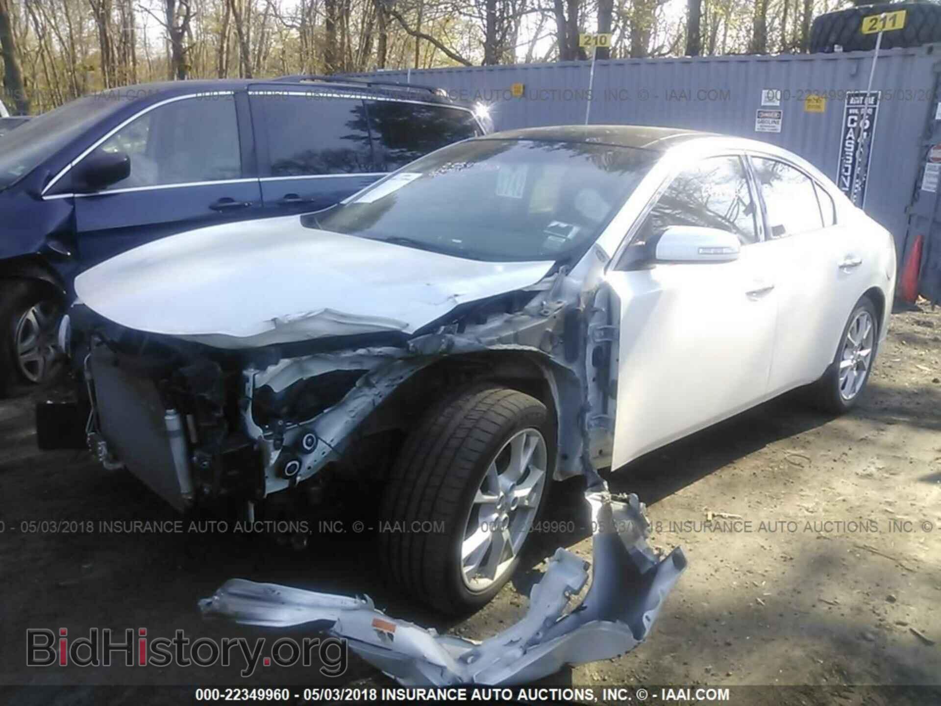 2014 Nissan Maxima - VIN: 1N4AA5AP1EC455221 - Фото 2