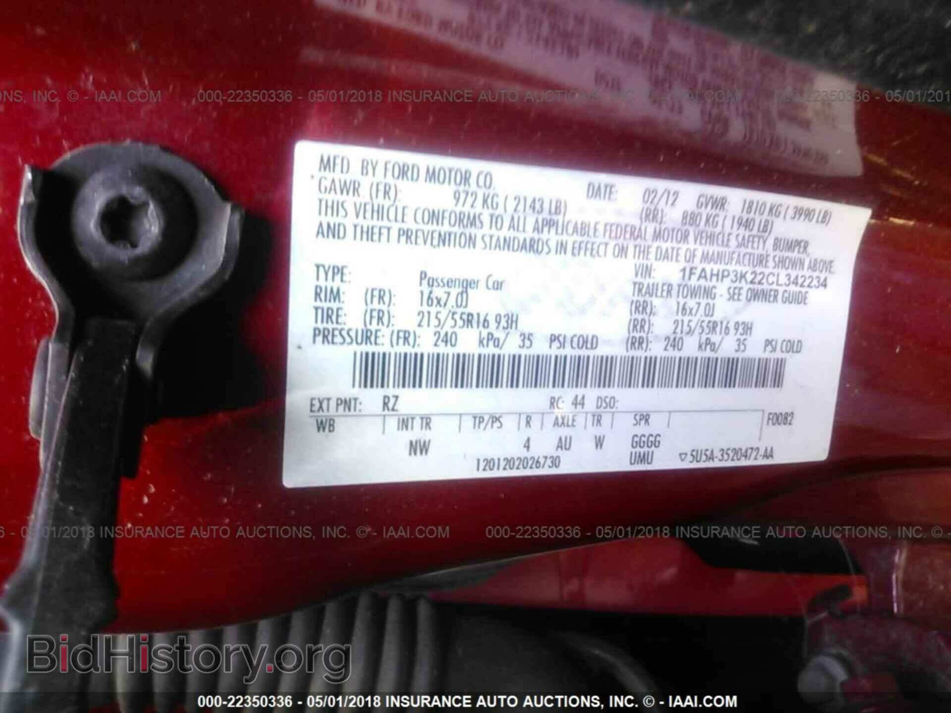 2012 Ford Focus - VIN: 1FAHP3K22CL342234 - Photo 9