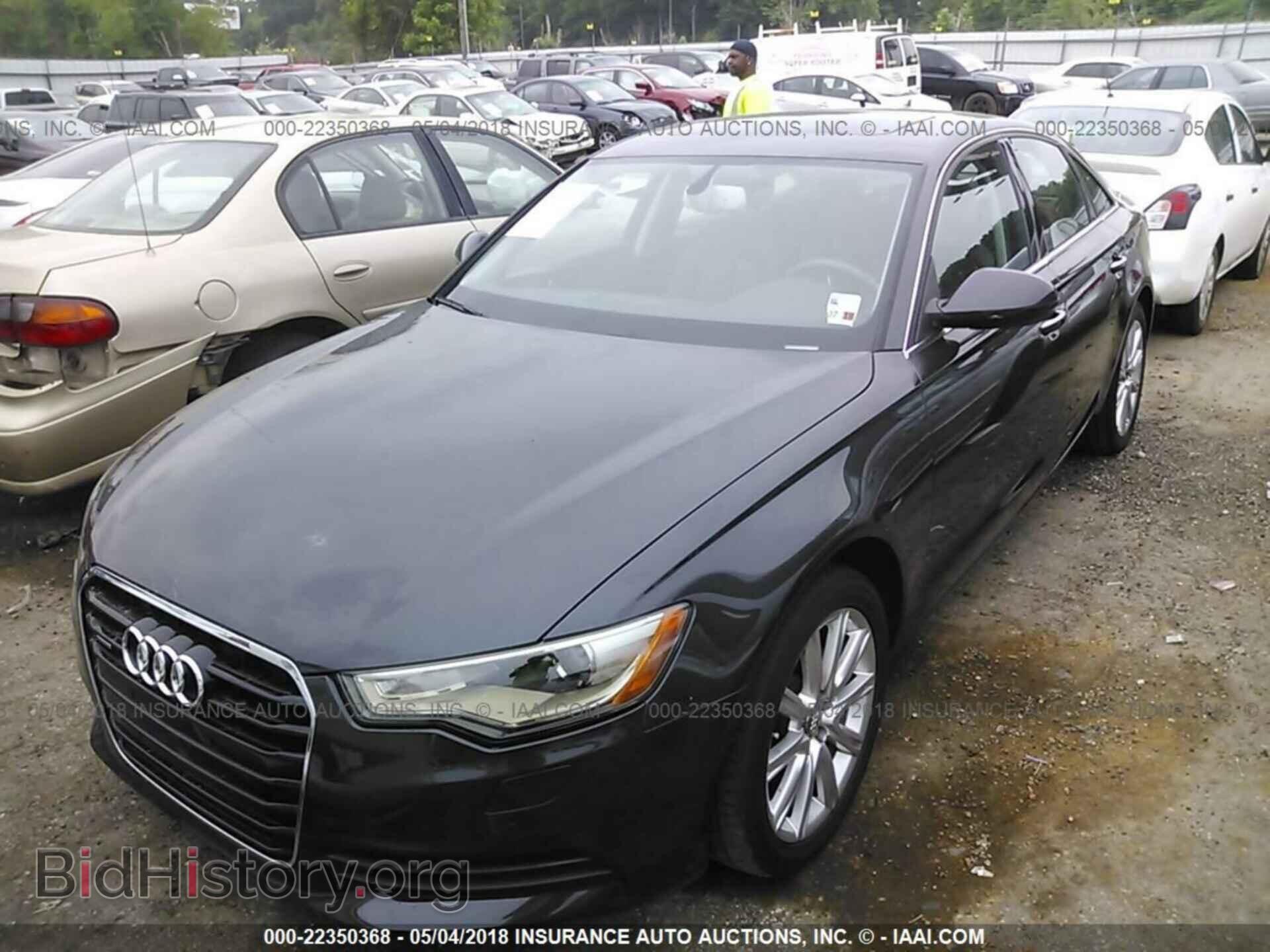 2013 Audi A6 - VIN: WAUGFAFC4DN077237 - Фото 2