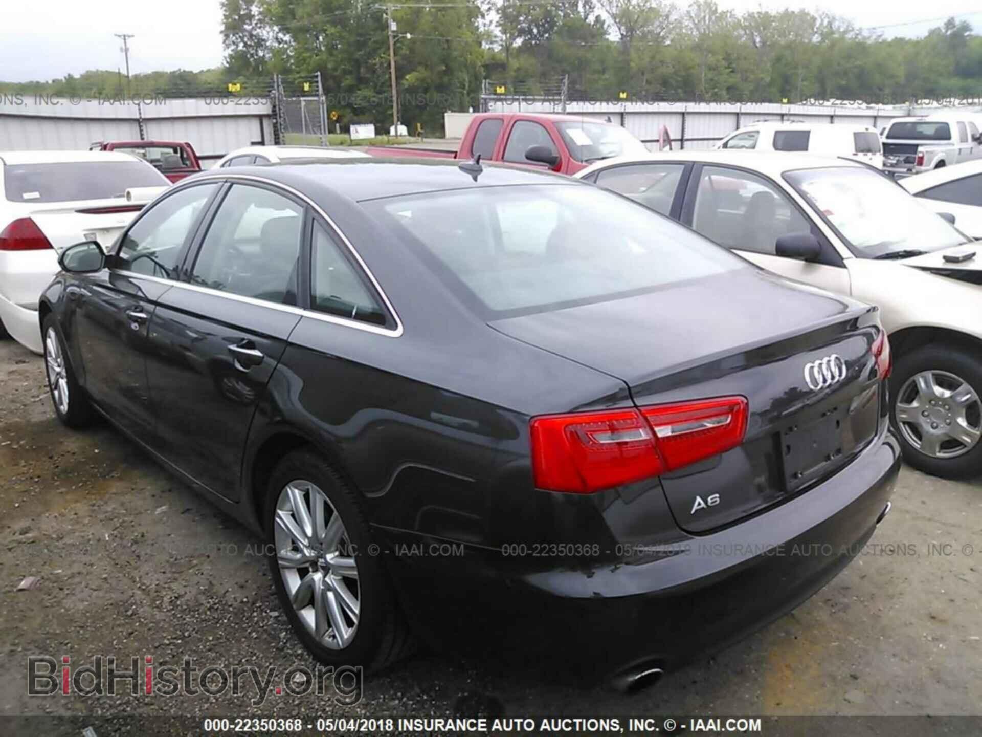 2013 Audi A6 - VIN: WAUGFAFC4DN077237 - Фото 3