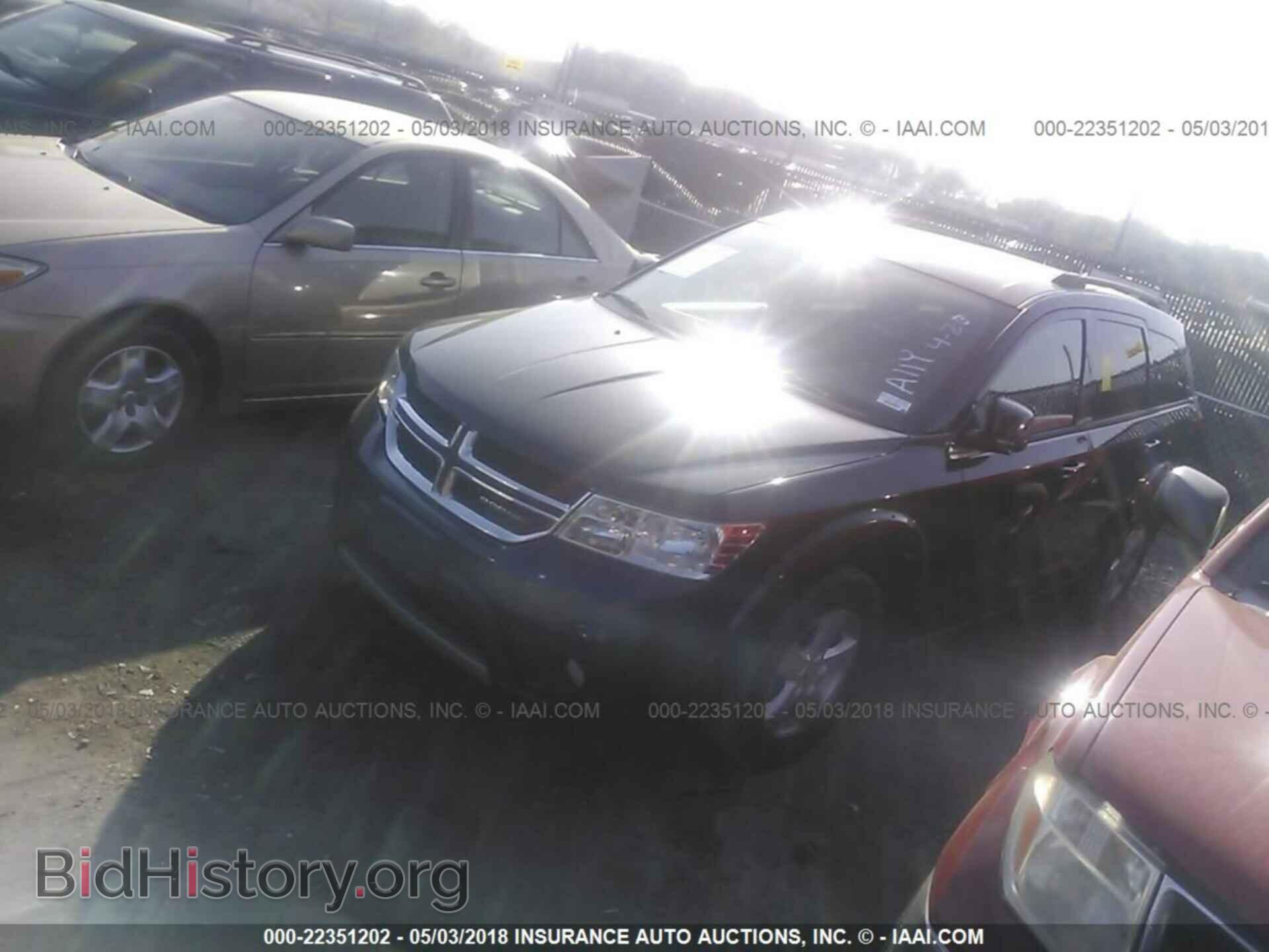 2012 Dodge Journey - VIN: 3C4PDCBB4CT394337 - Фото 2