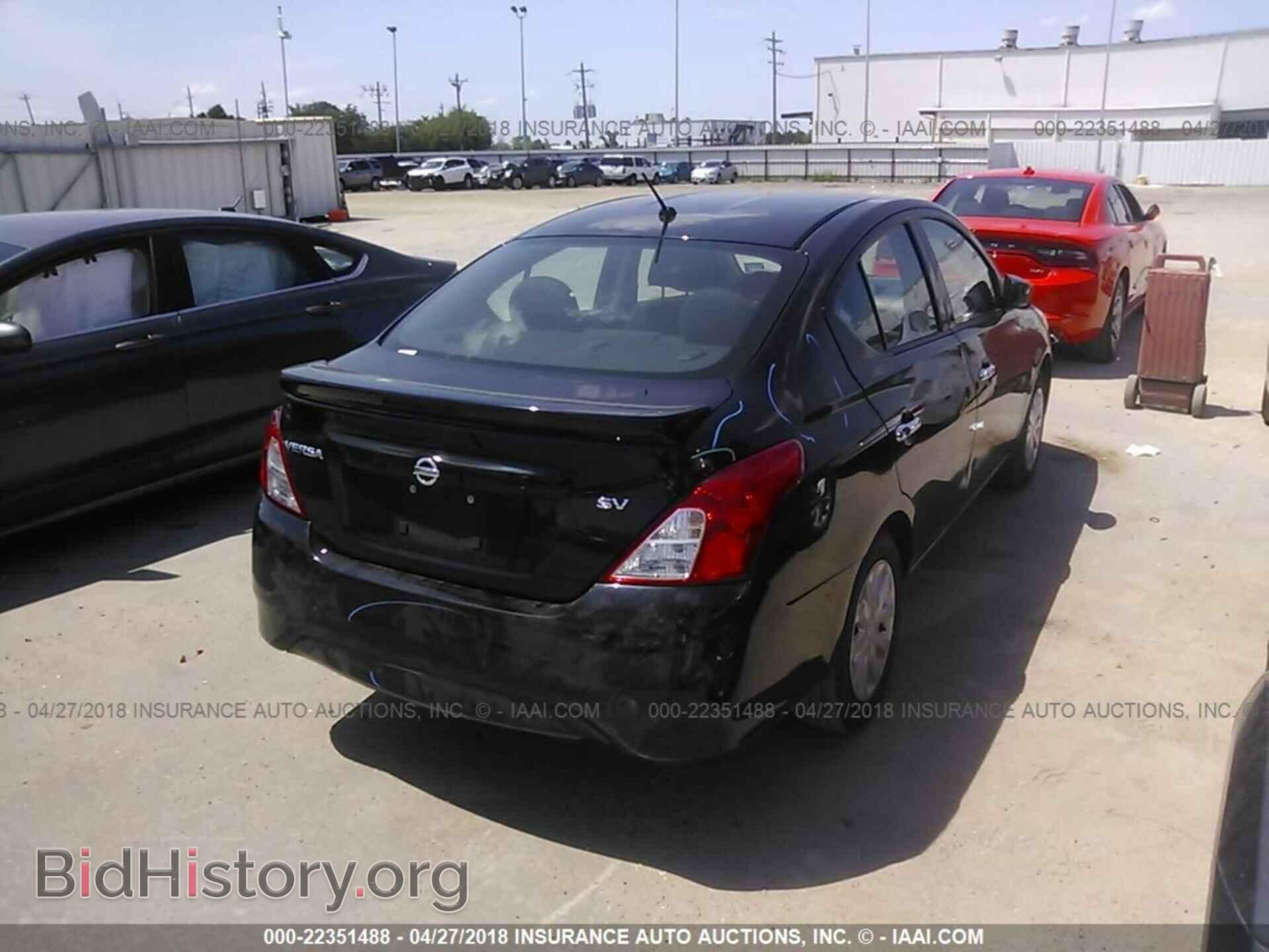 2017 Nissan Versa - VIN: 3N1CN7AP2HL842844 - Фото 4