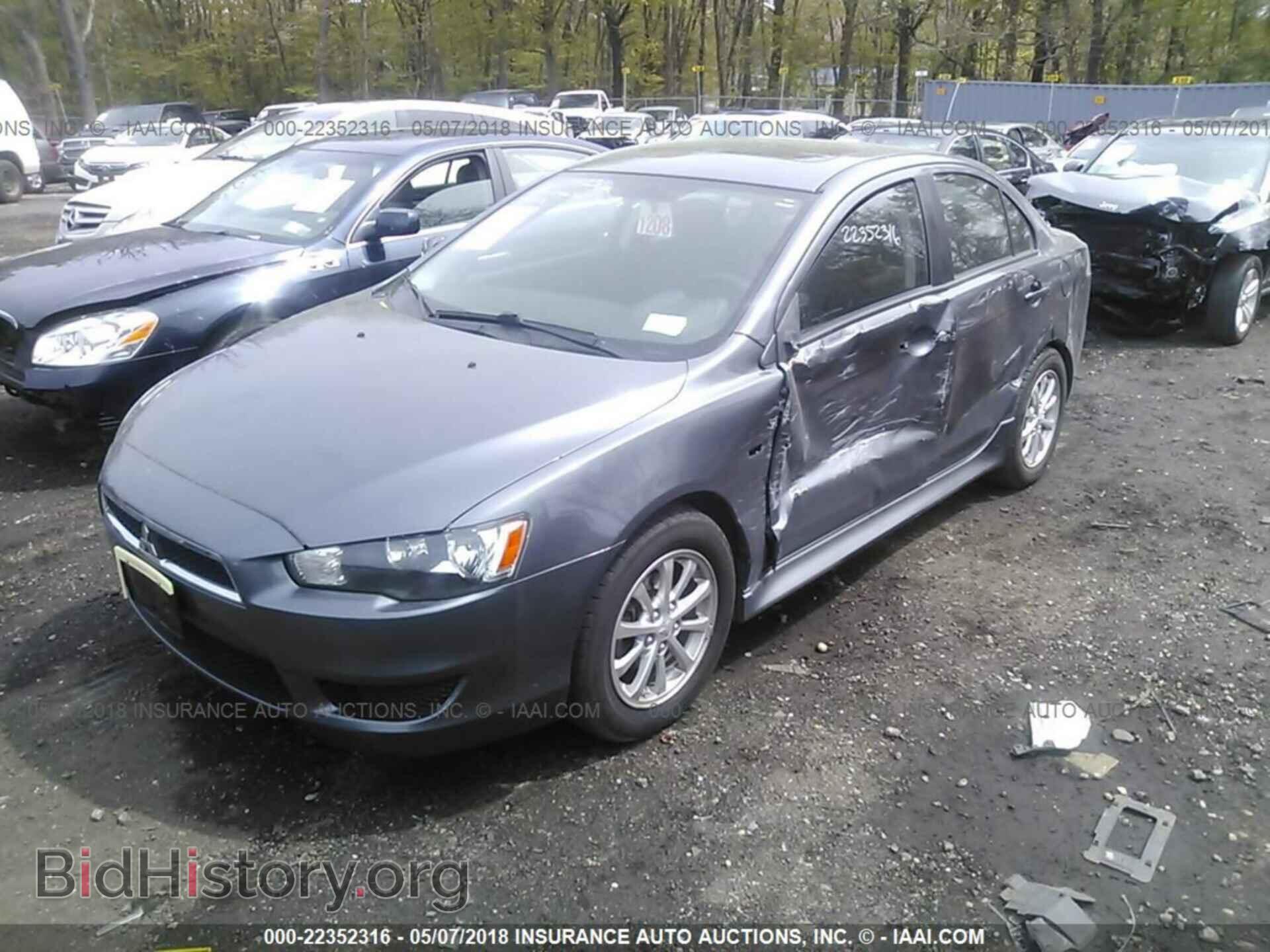 2011 Mitsubishi Lancer - VIN: JA32U2FU2BU004841 - Фото 2
