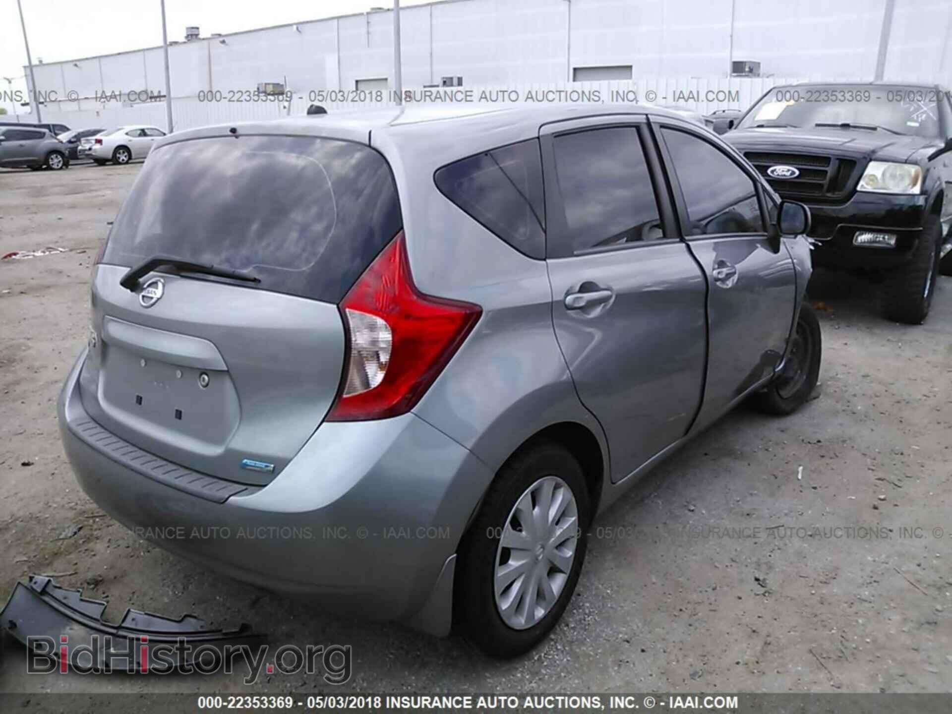 2014 Nissan Versa note - VIN: 3N1CE2CP5EL434365 - Фото 4