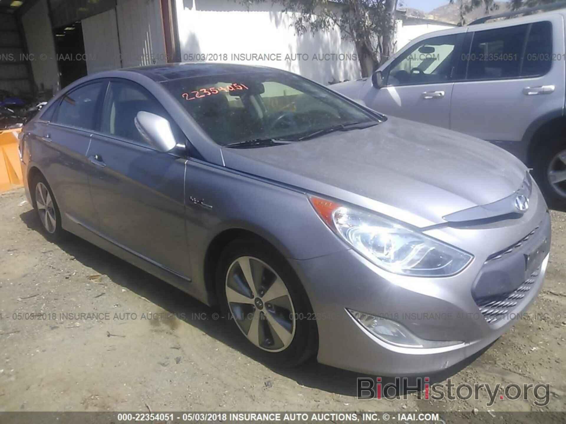 Photo KMHEC4A49CA042697 - Hyundai Sonata 2012