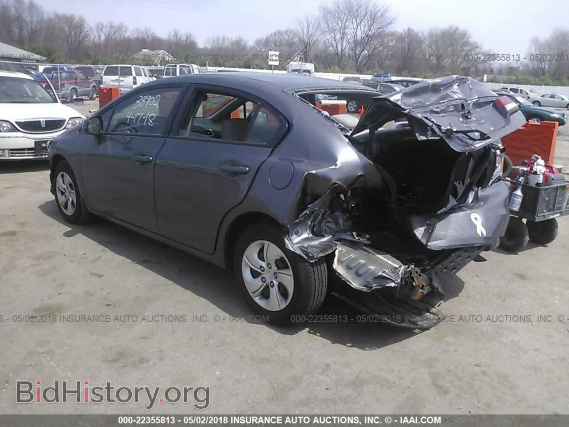 2013 Honda Civic - VIN: 19XFB2F50DE007109 - Фото 3