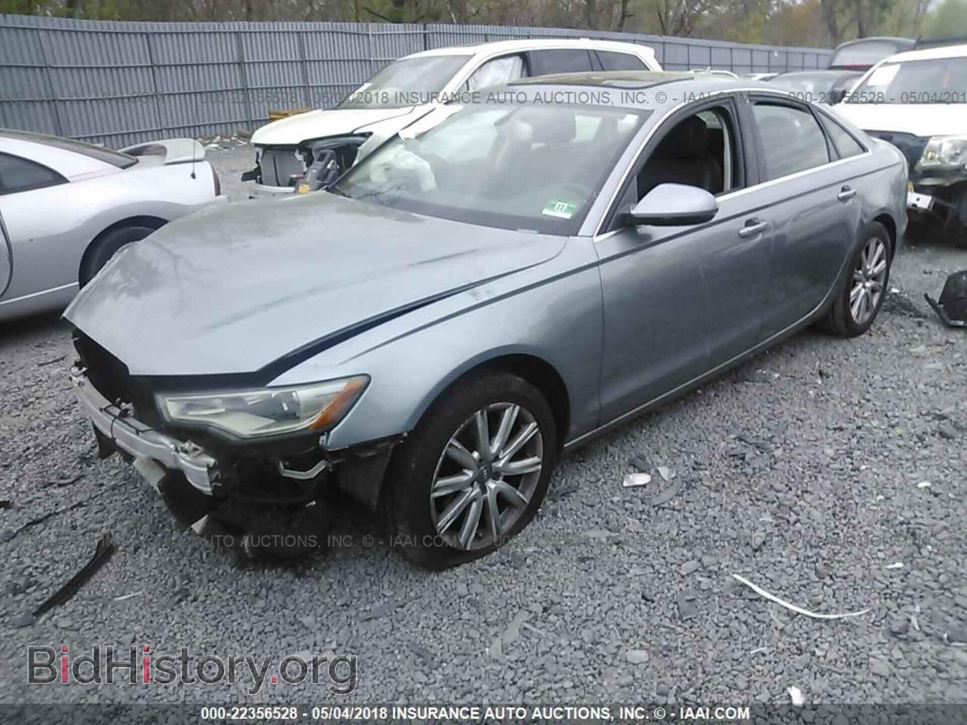 2013 Audi A6 - VIN: WAUGFAFC3DN064530 - Фото 2