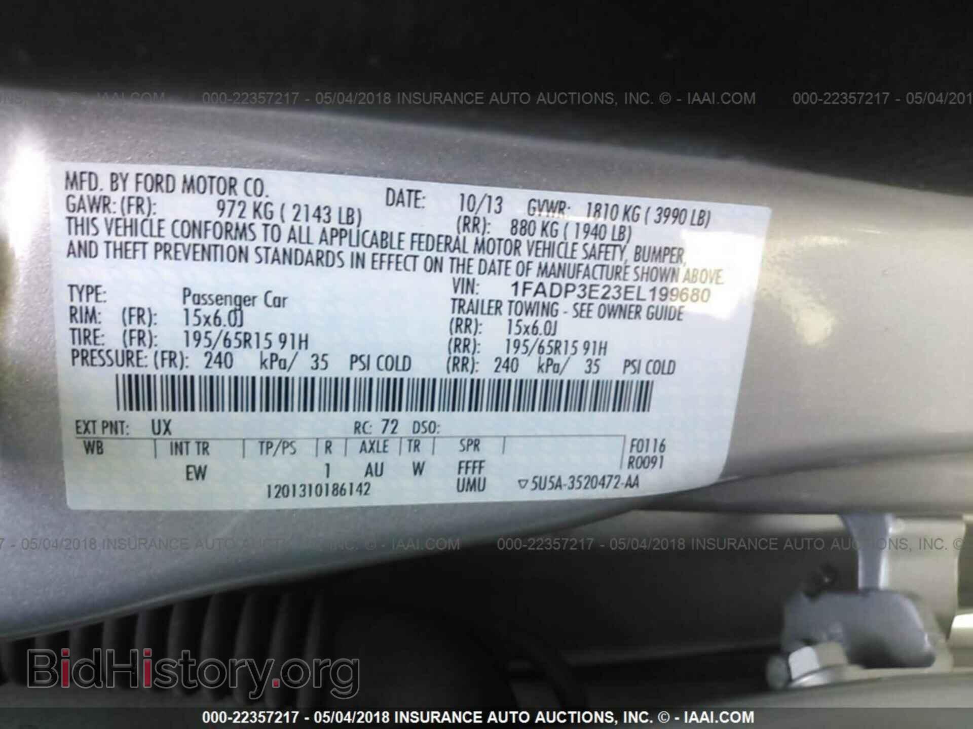 2014 Ford Focus - VIN: 1FADP3E23EL199680 - Photo 9