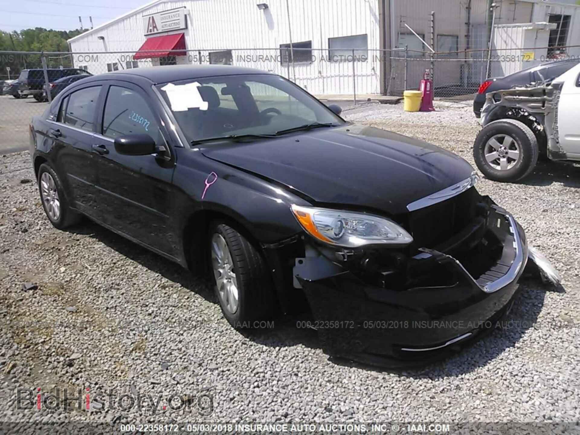 Фотография 1C3CCBAB7CN222384 - Chrysler 200 2012