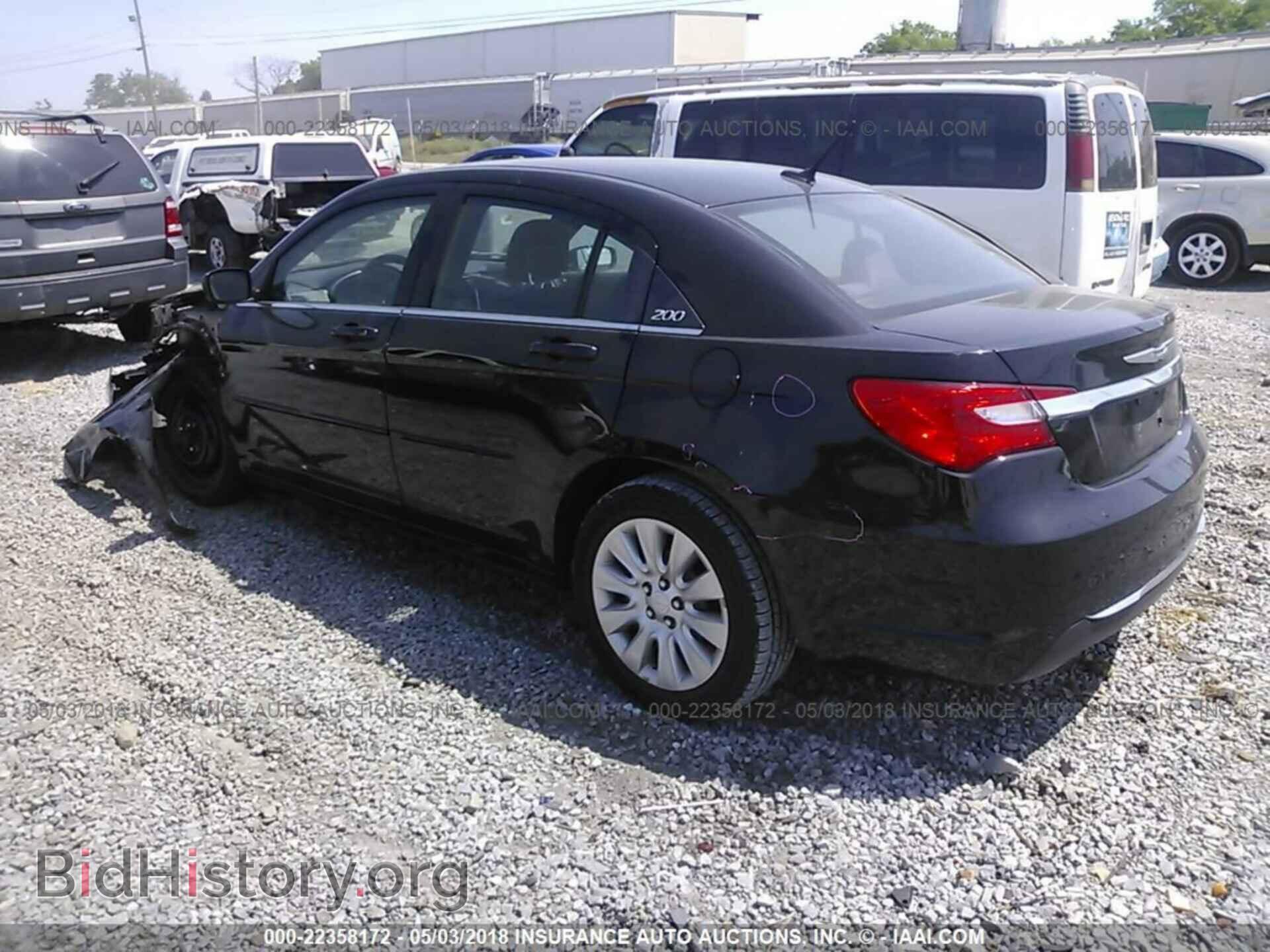 2012 Chrysler 200 - VIN: 1C3CCBAB7CN222384 - Фото 3