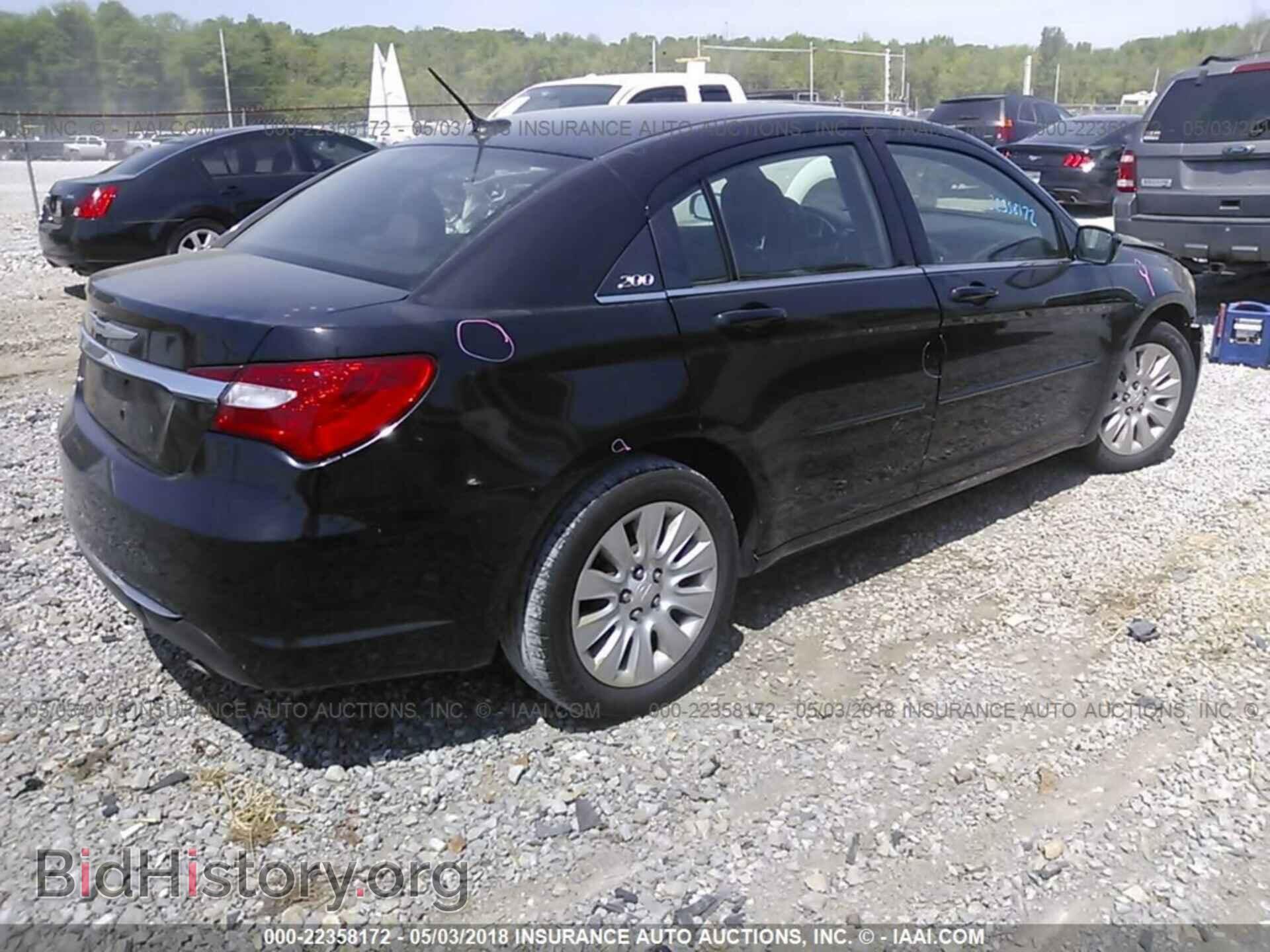 2012 Chrysler 200 - VIN: 1C3CCBAB7CN222384 - Фото 4