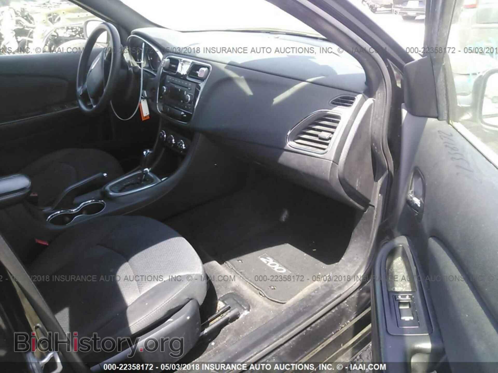 2012 Chrysler 200 - VIN: 1C3CCBAB7CN222384 - Фото 5