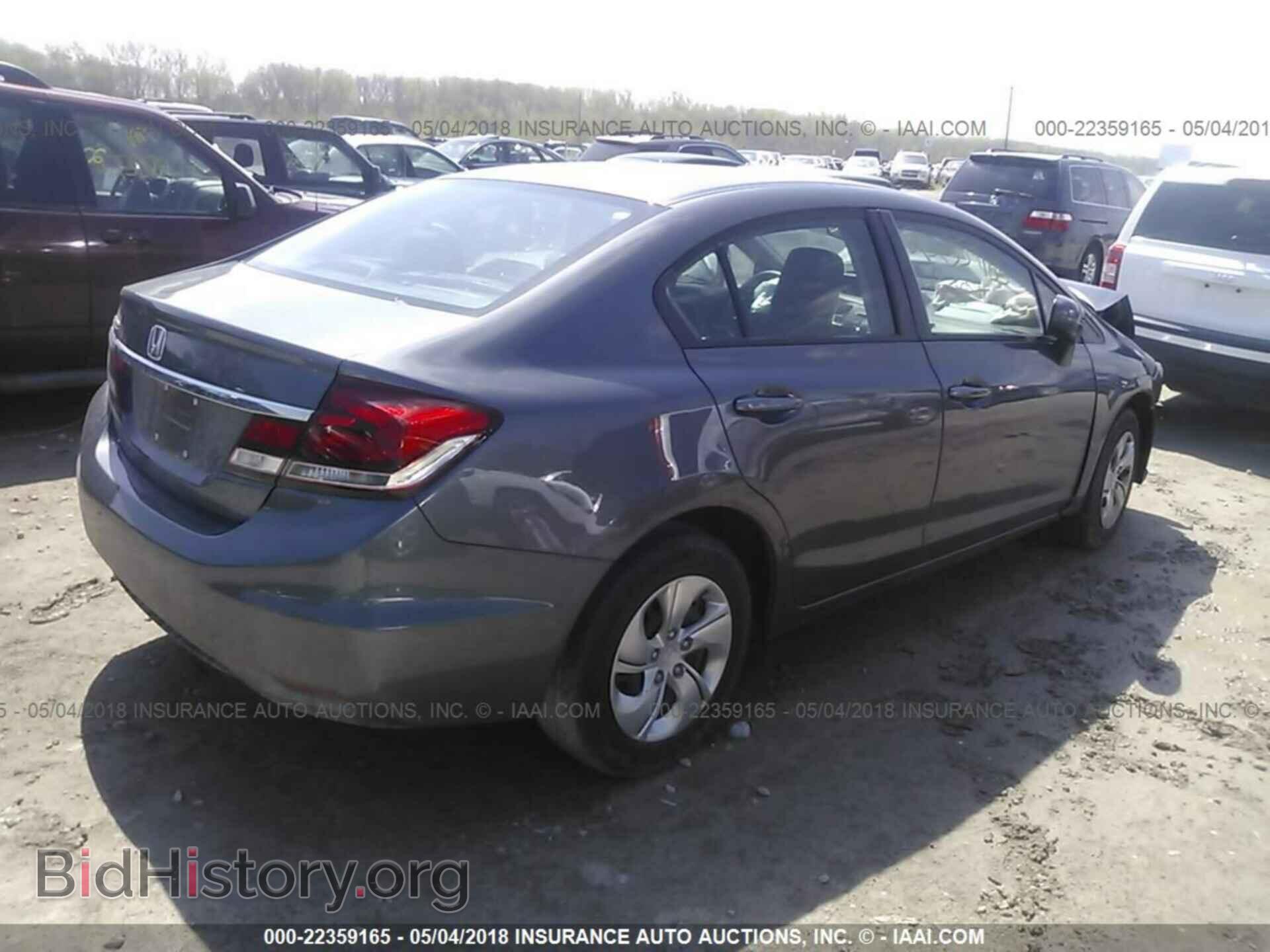 2014 Honda Civic - VIN: 19XFB2F57EE061444 - Фото 4