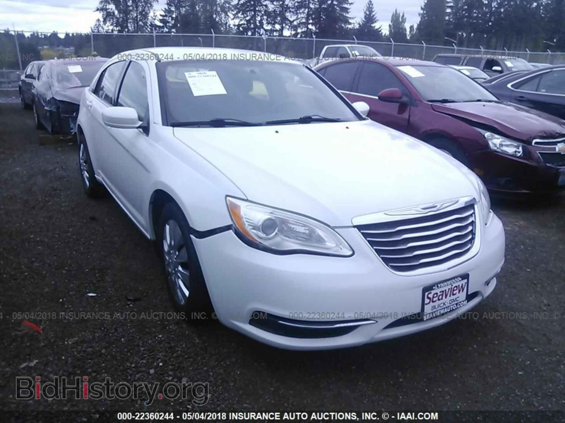 Фотография 1C3CCBAB0CN282040 - Chrysler 200 2012