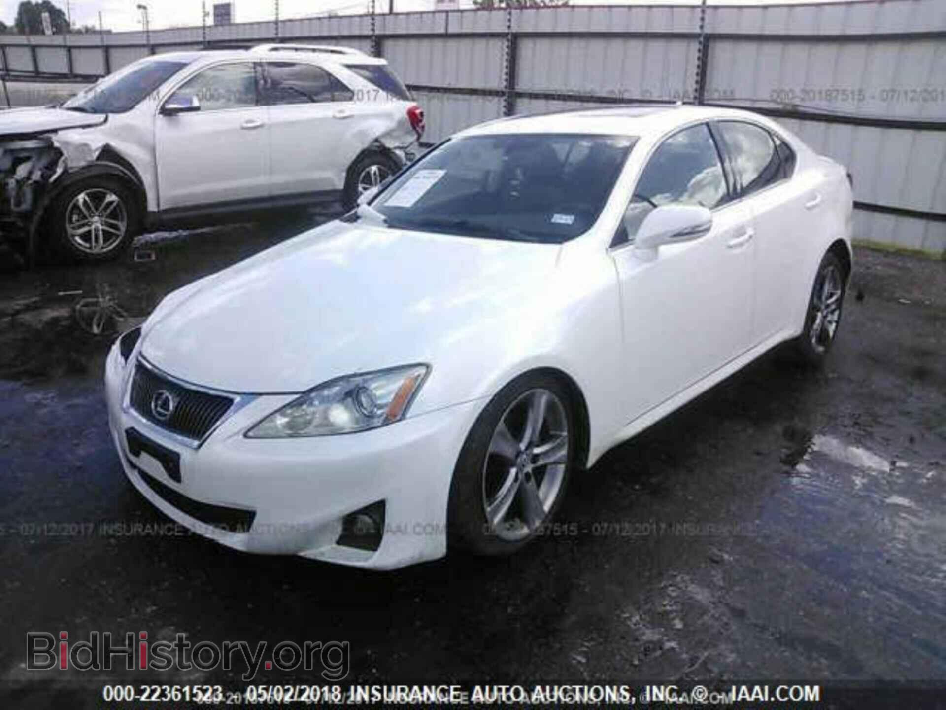 2011 Lexus Is - VIN: JTHBF5C28B5132624 - Фото 2