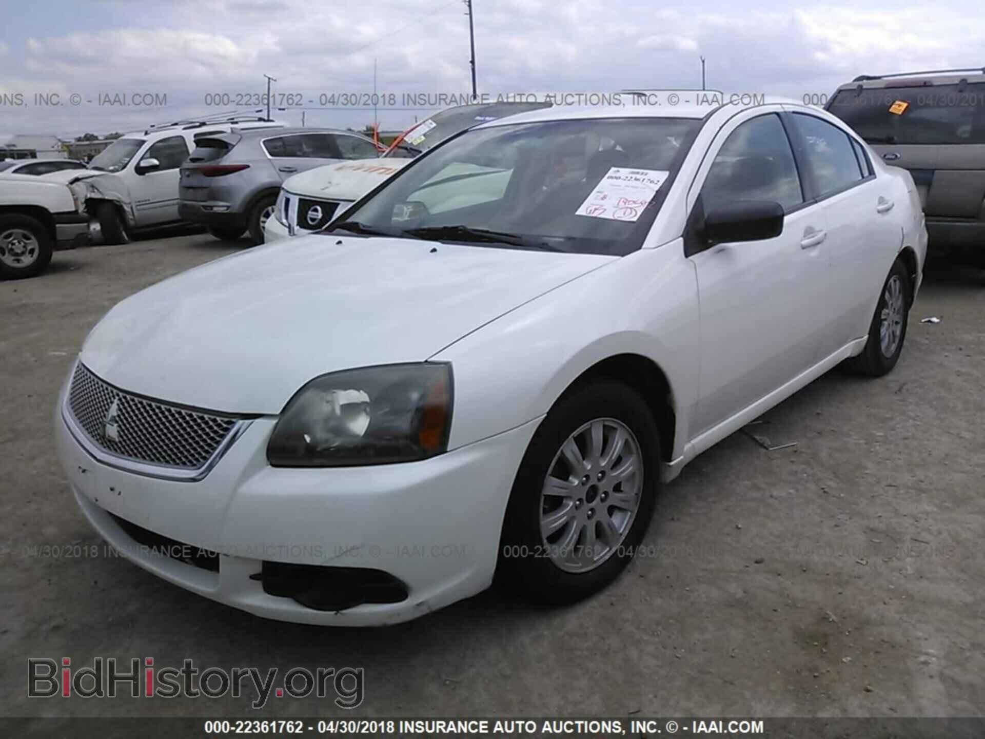 2011 Mitsubishi Galant - VIN: 4A32B2FF8BE010482 - Фото 2