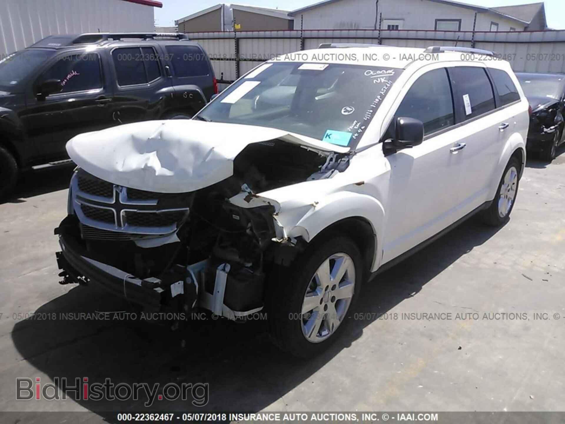 2014 Dodge Journey - VIN: 3C4PDCAB0ET317095 - Фото 2