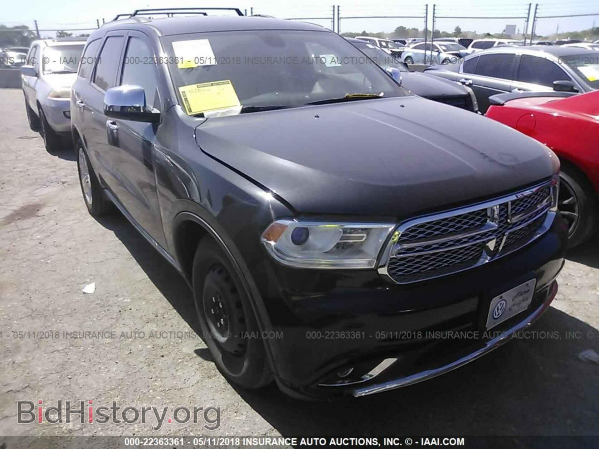 Фотография 1C4RDHAG3FC729381 - Dodge Durango 2015