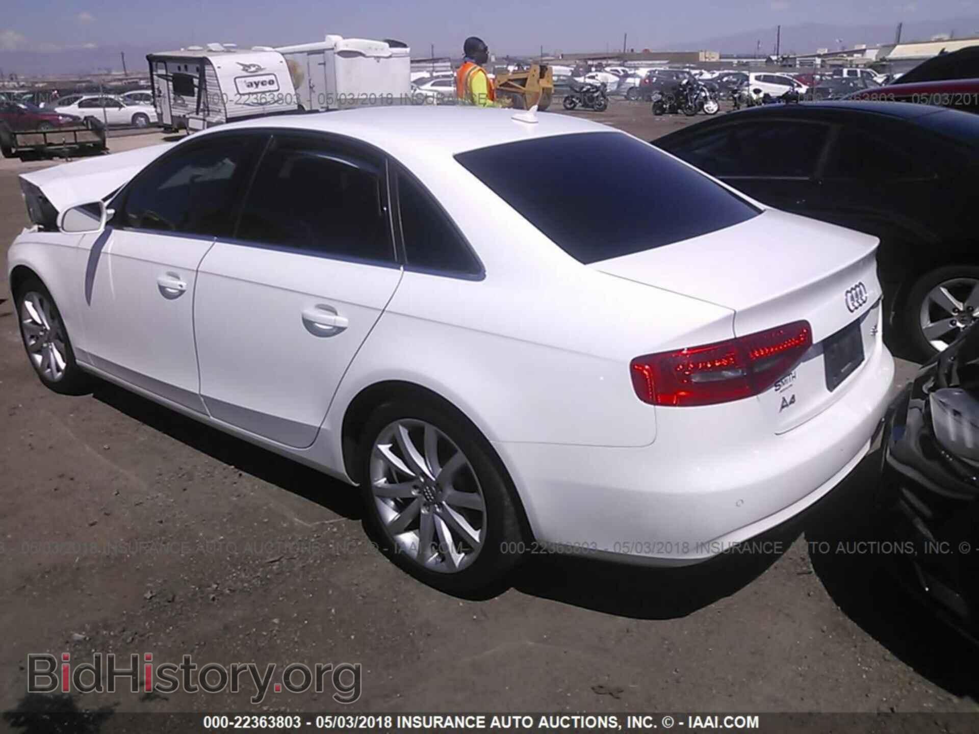2013 Audi A4 - VIN: WAUFFAFL0DN045686 - Фото 3