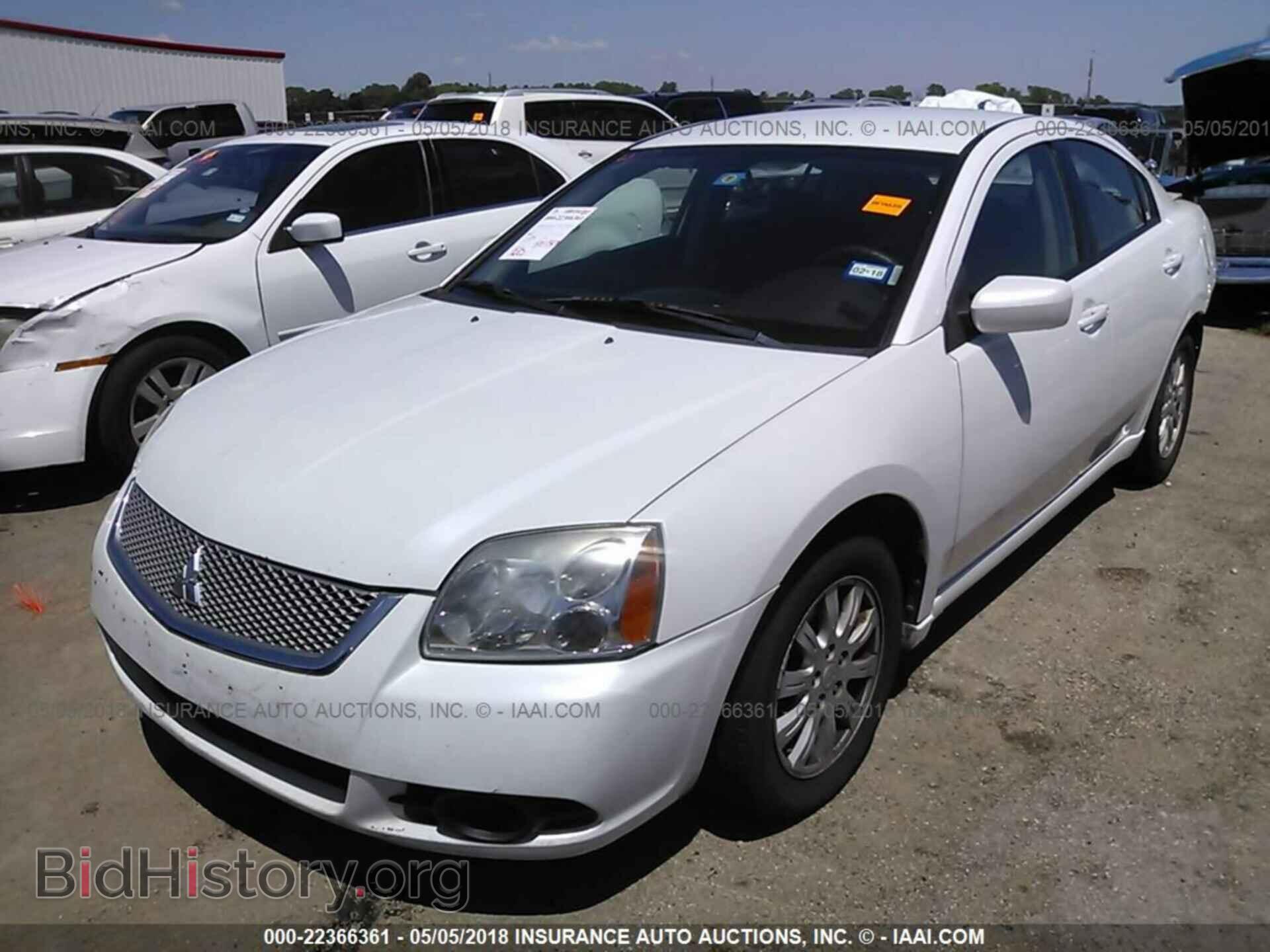 2012 Mitsubishi Galant - VIN: 4A32B2FF2CE021429 - Фото 2
