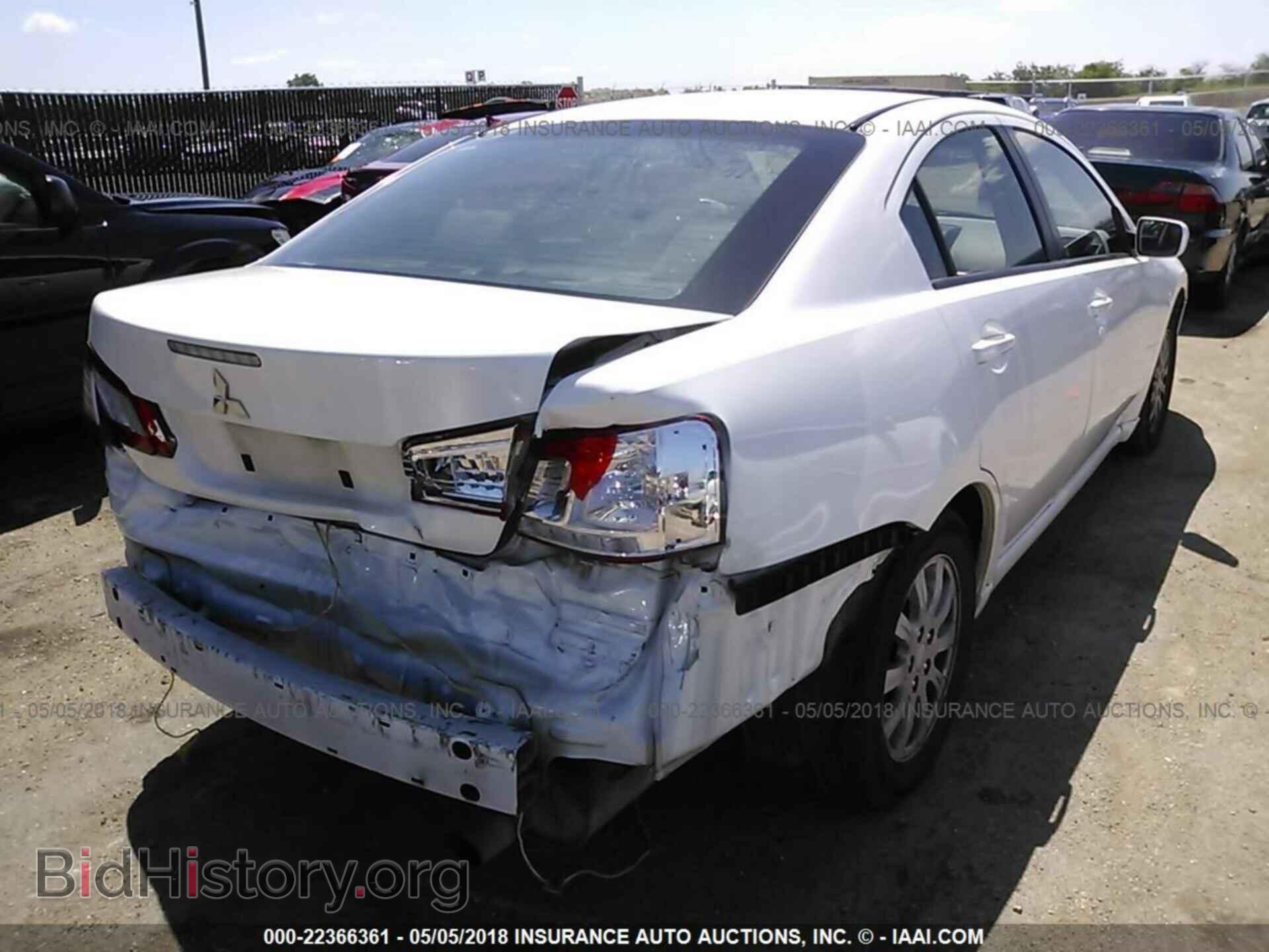 2012 Mitsubishi Galant - VIN: 4A32B2FF2CE021429 - Фото 4